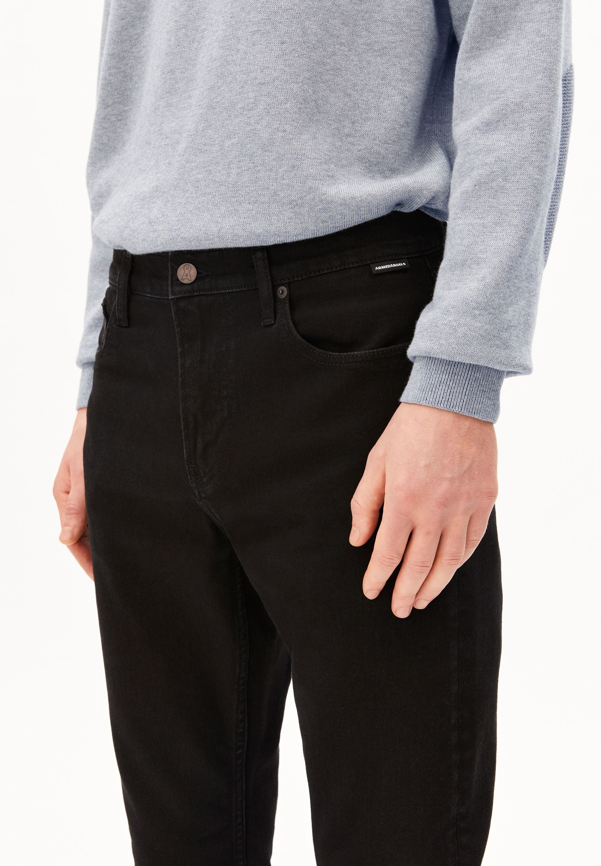AARJO TARPA TAPERED JEANS | rinse black - Image 3