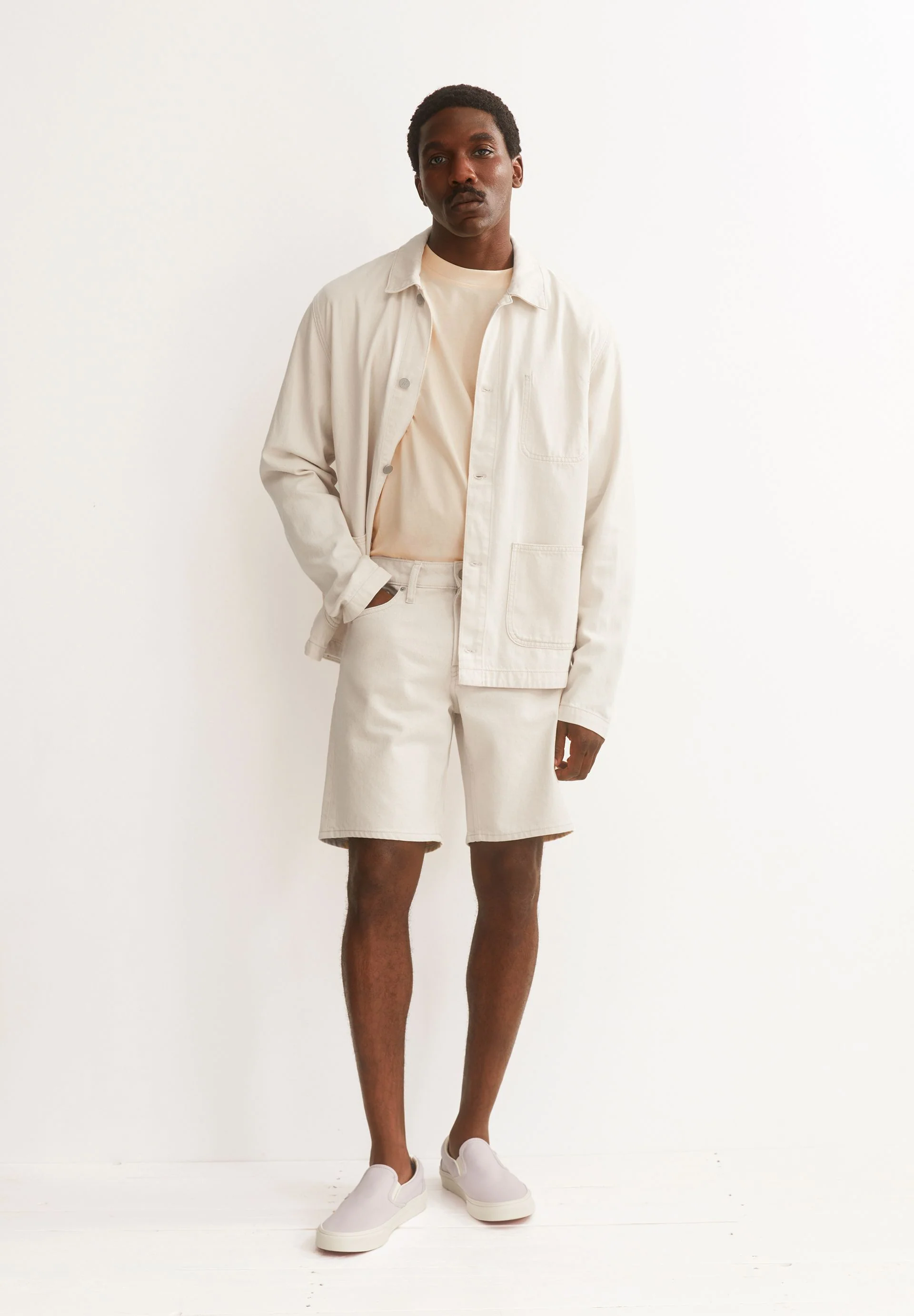 AARVO JEANS-SHORTS | undyed - Image 4