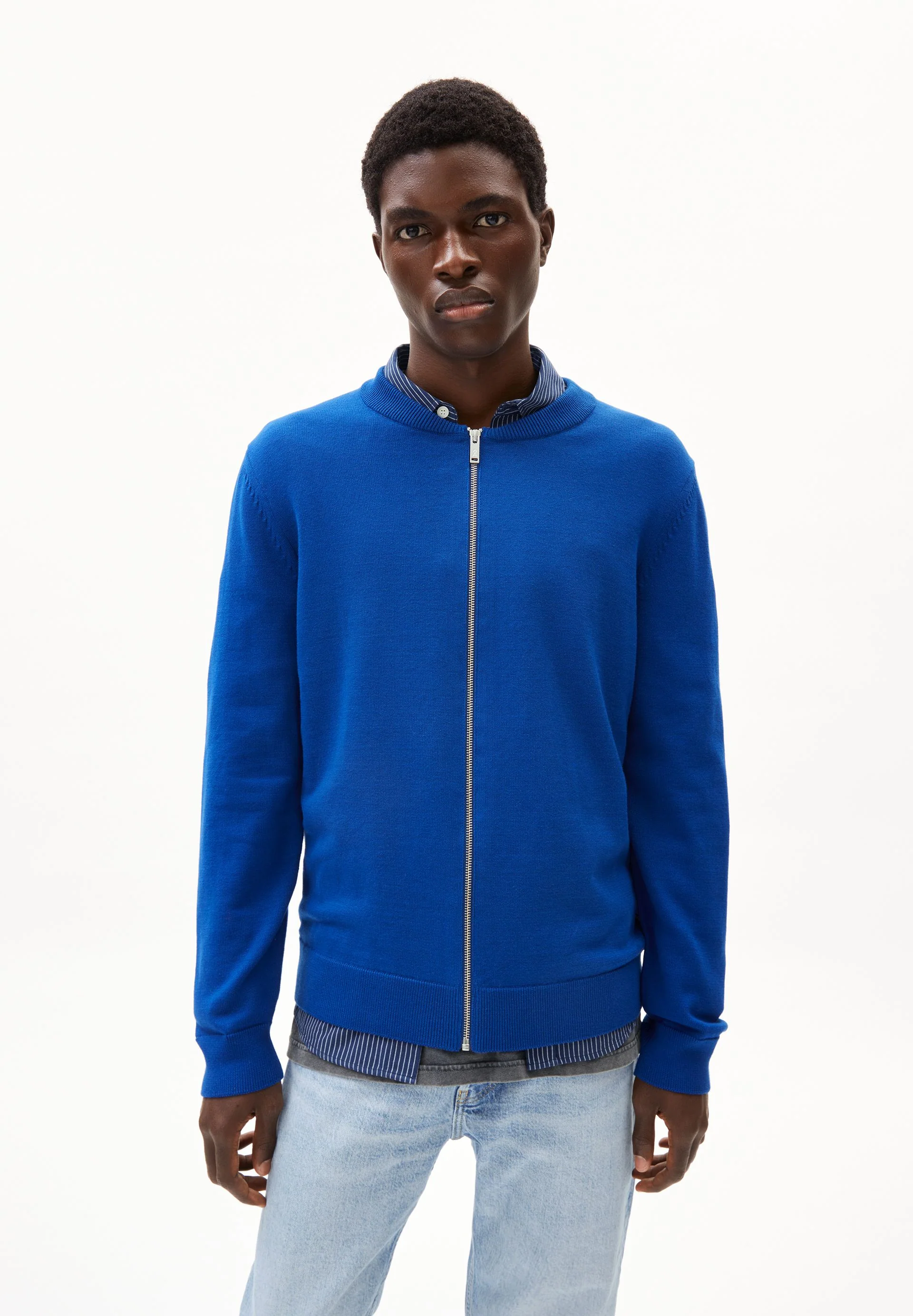 AGAAMON STRICKJACKE | lapis blue