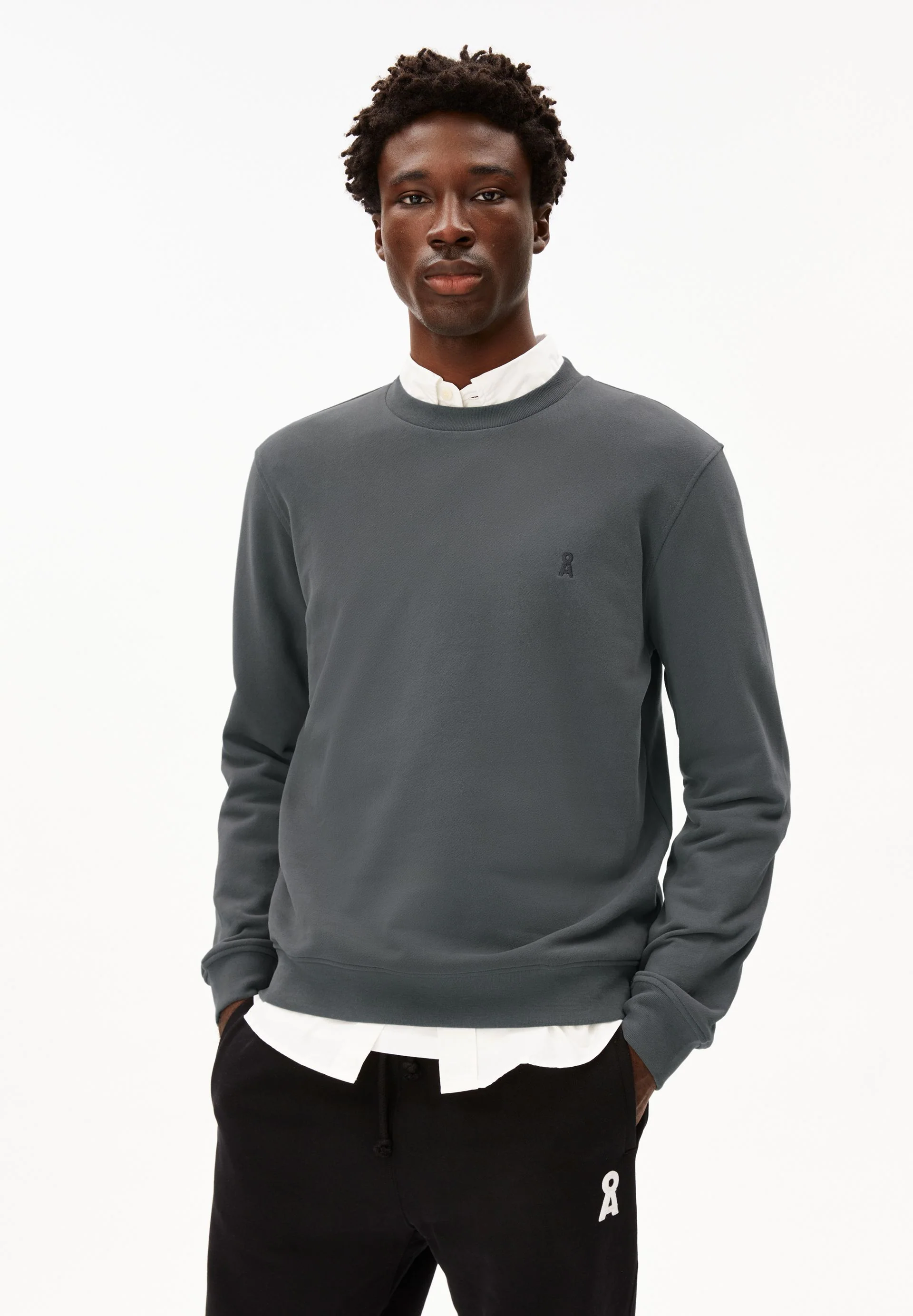 BAARO FLEECE SWEATSHIRT | space steel