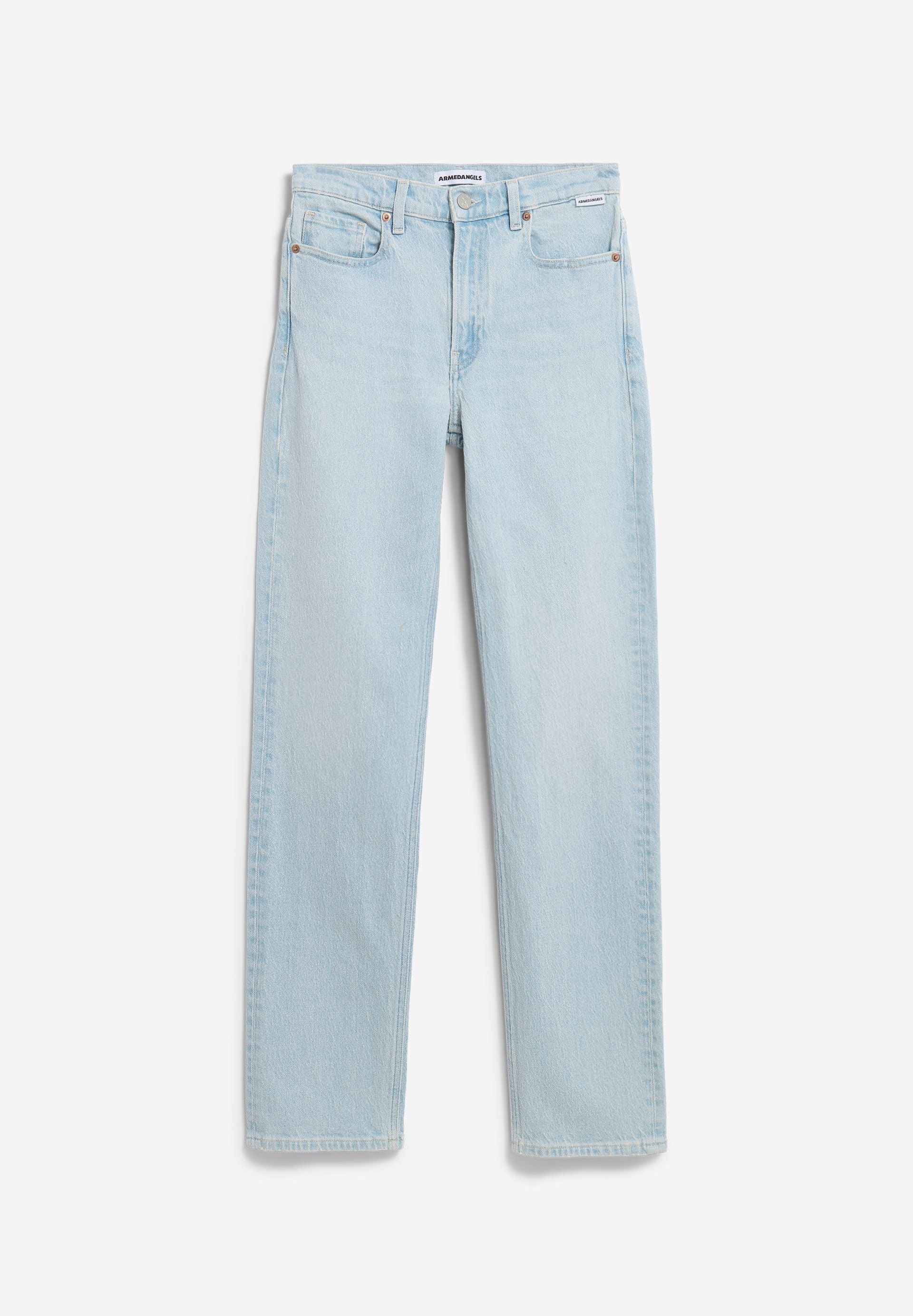CARENAA MID WAIST STRAIGHT JEANS | glacier - Image 7