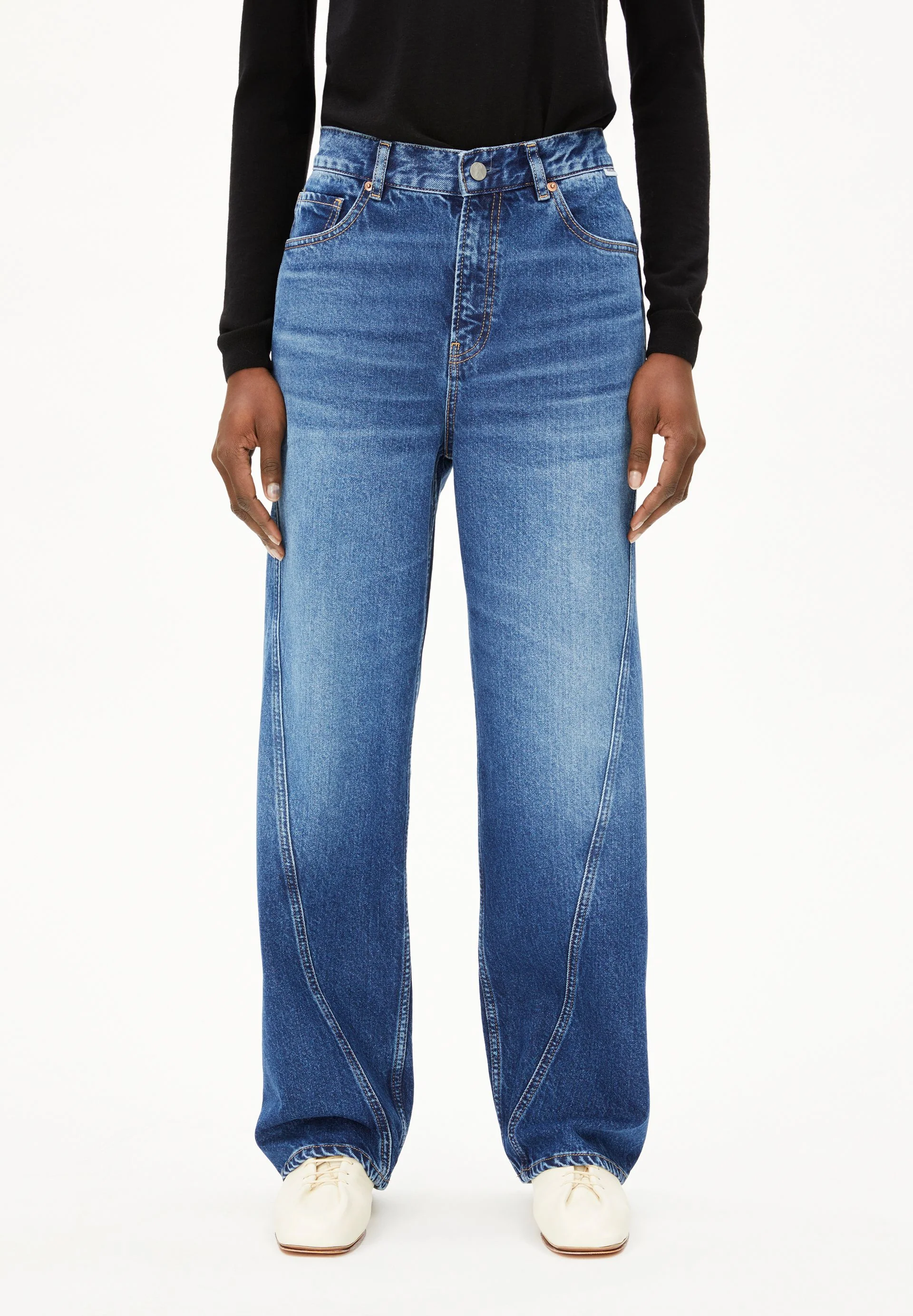 HAAYI LOW WAIST BAGGY JEANS | aneto