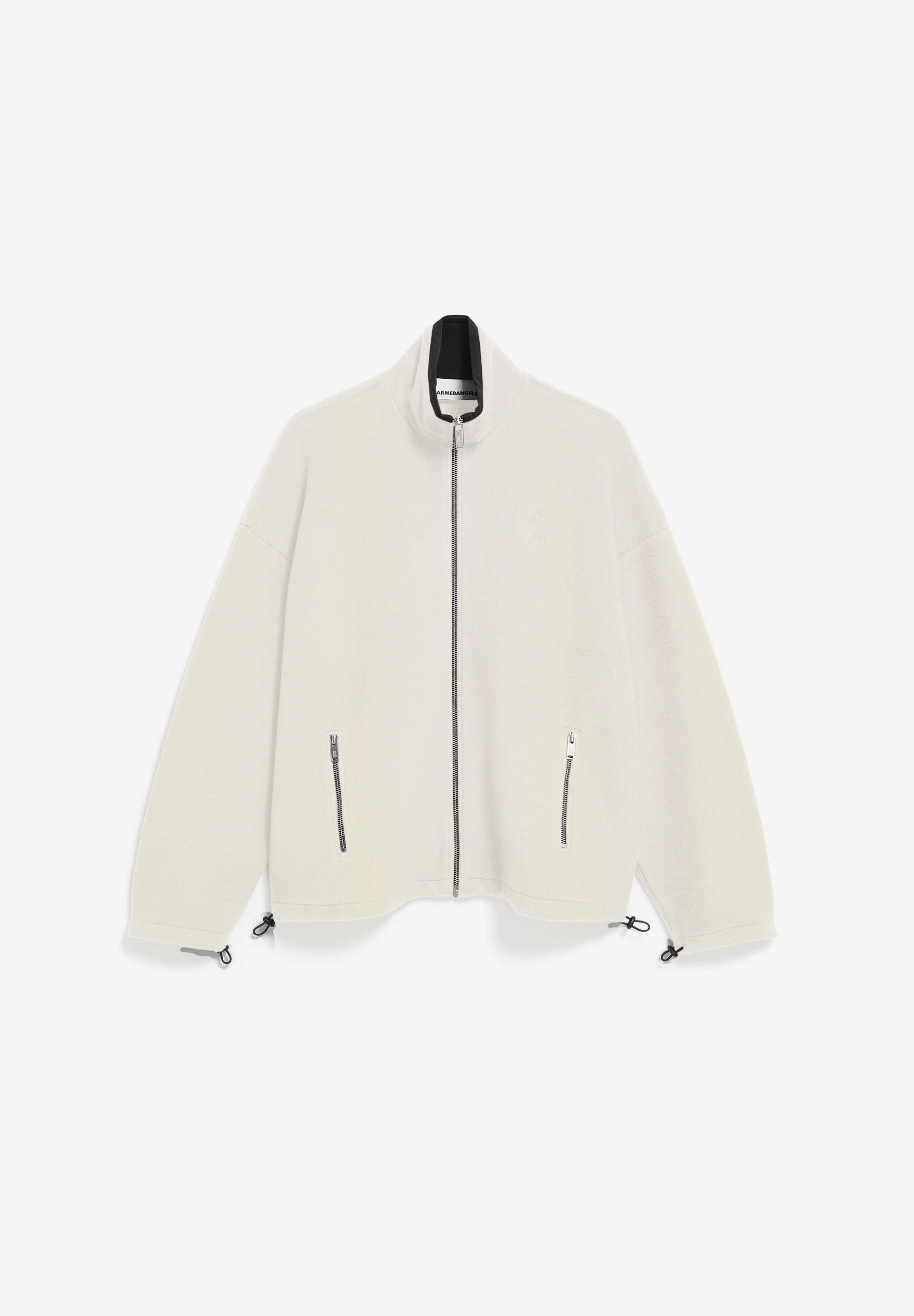 BAUMWOLL-FLEECEJACKE | oatmilk - Image 7