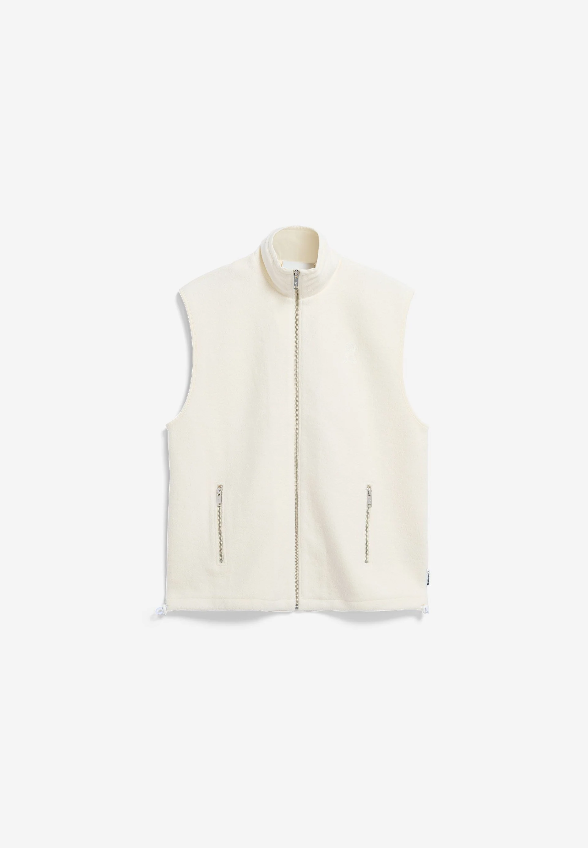 BAUMWOLL-FLEECE-WESTE | oatmilk - Image 7