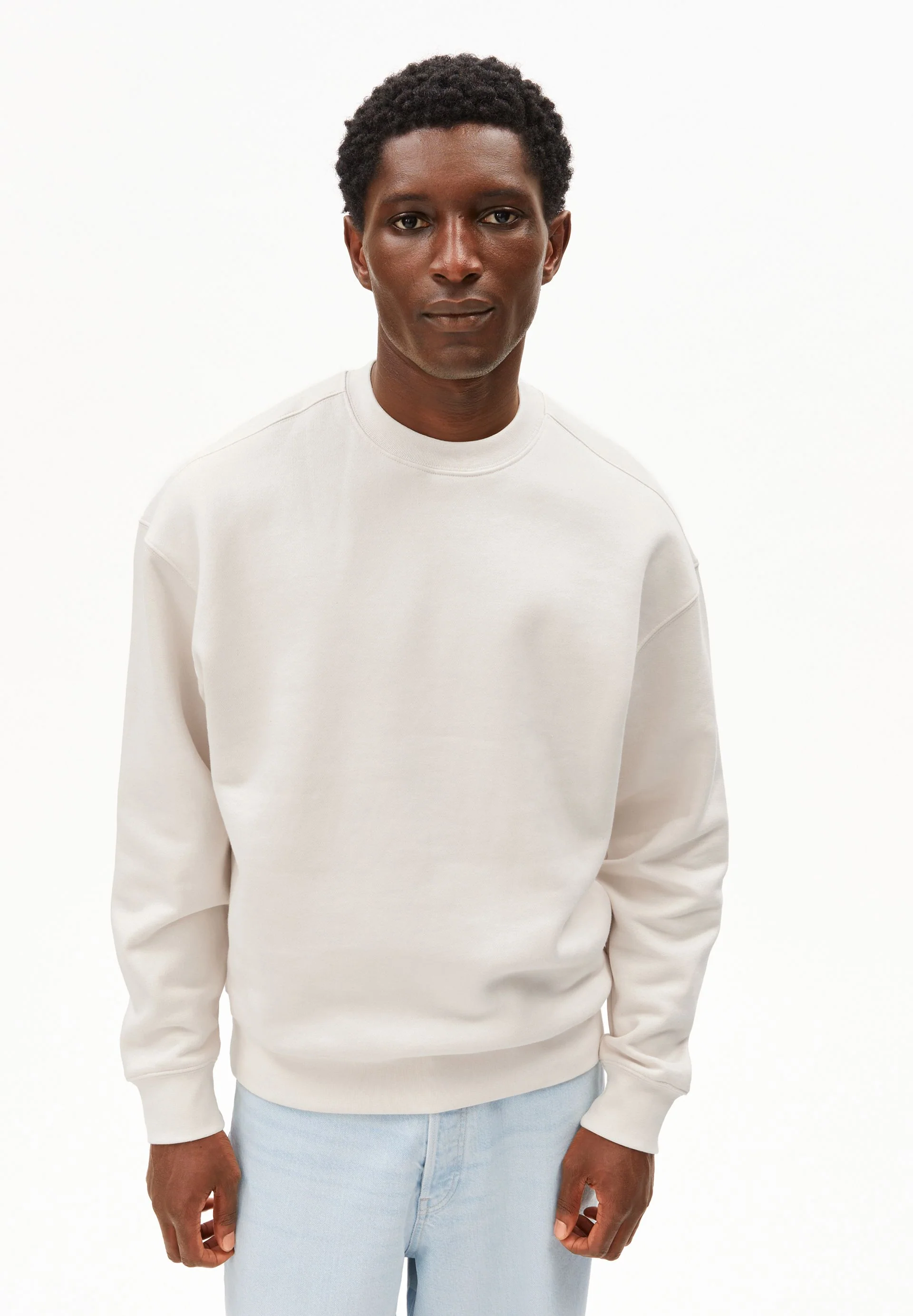 EMAAL Å ZICK ZACK SWEATSHIRT | pure