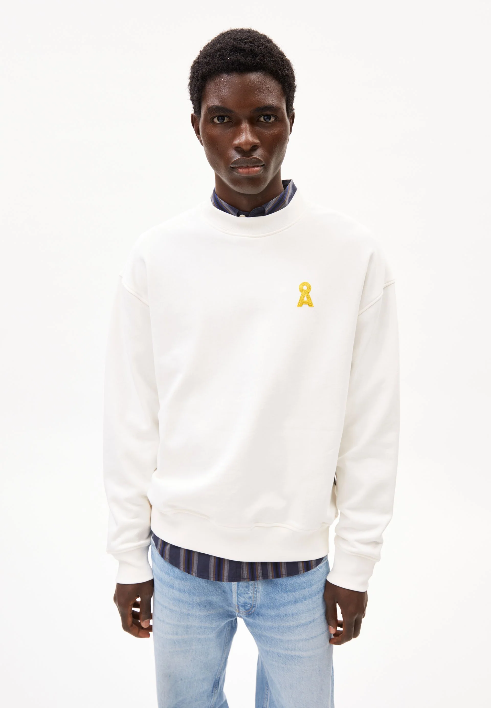 EMAAL CREWNECK ICONIC Å | light oatmilk