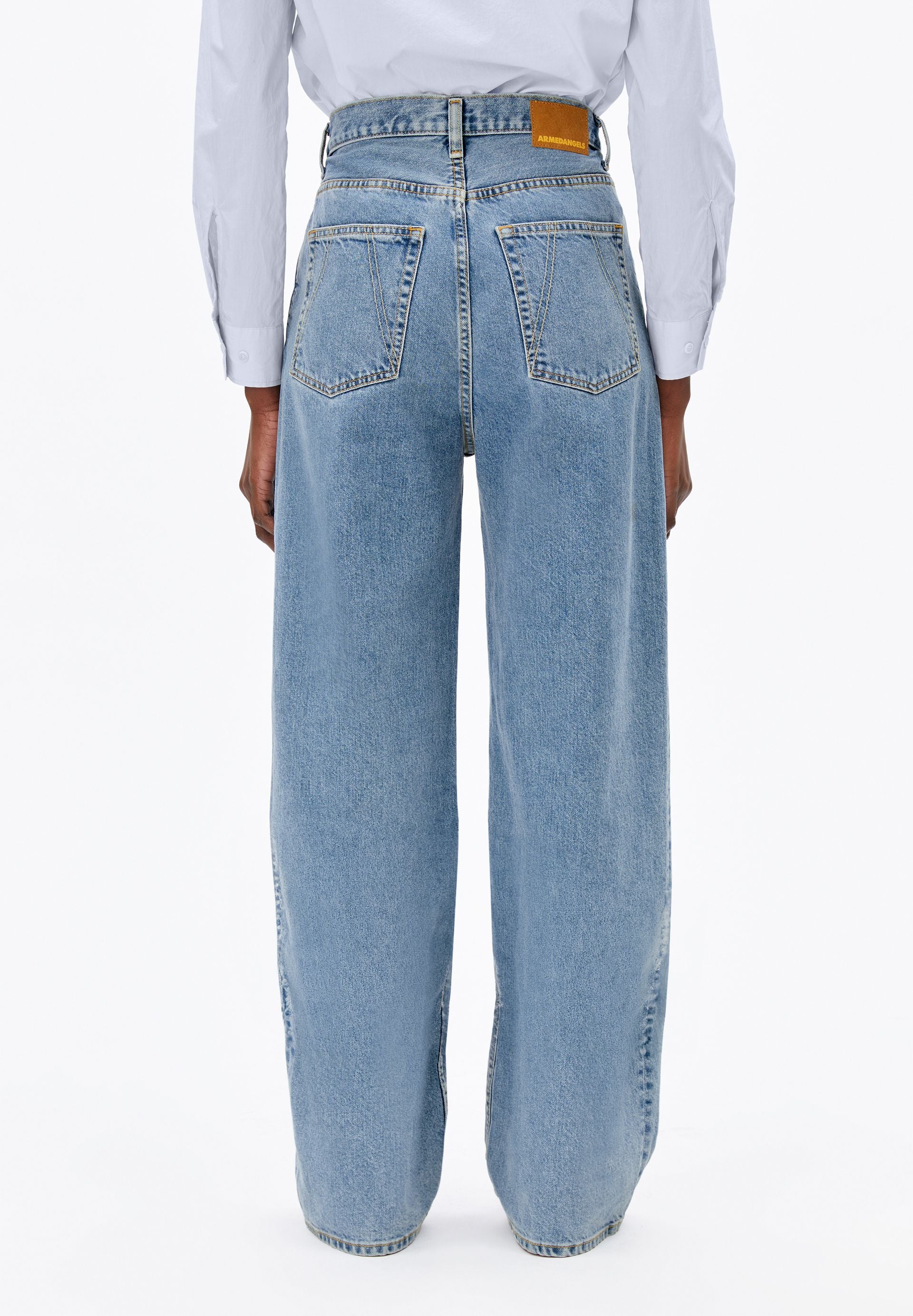 ENIJAA HIGH WAIST WIDE JEANS | horizon - Image 2