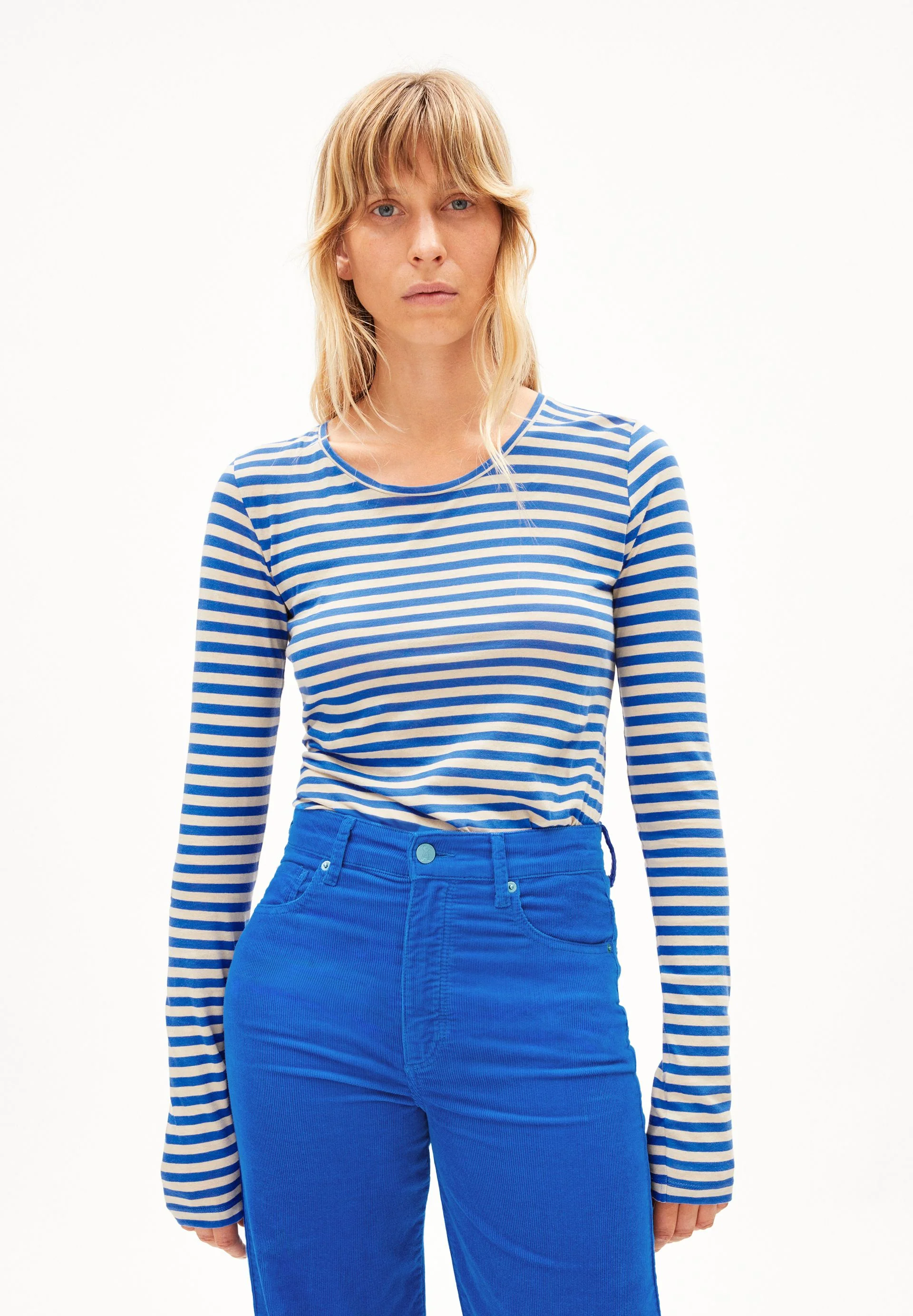 ENRICCAA STRIPES | warm blue-sandstone