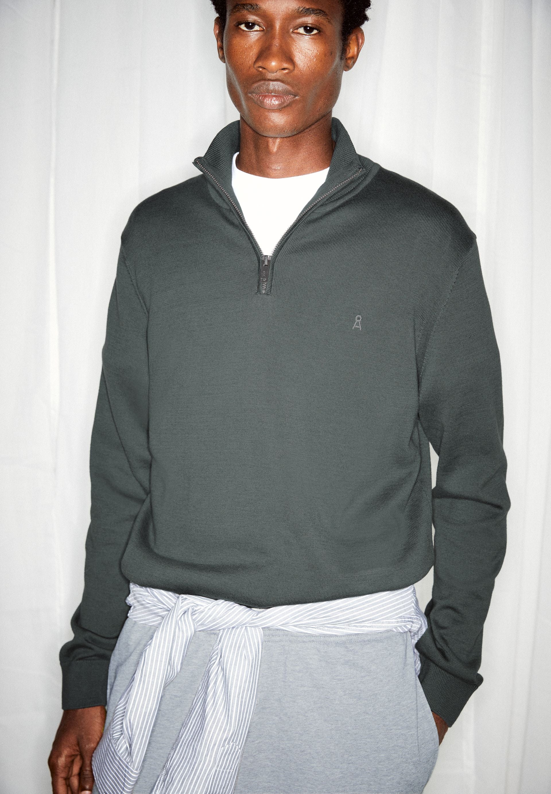 FAABES STRICKPULLOVER | space steel - Image 4