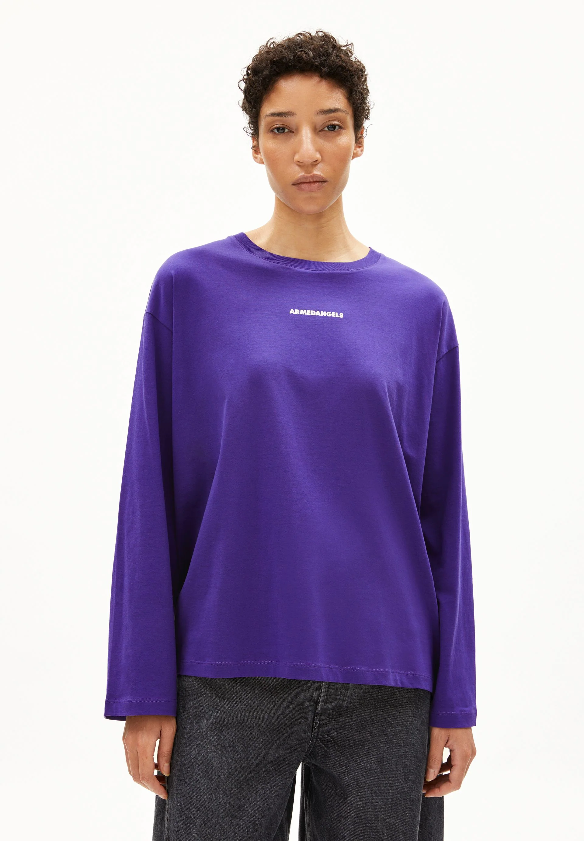 FIETAA DIFFERENCE LANGARMSHIRT | indigo lilac