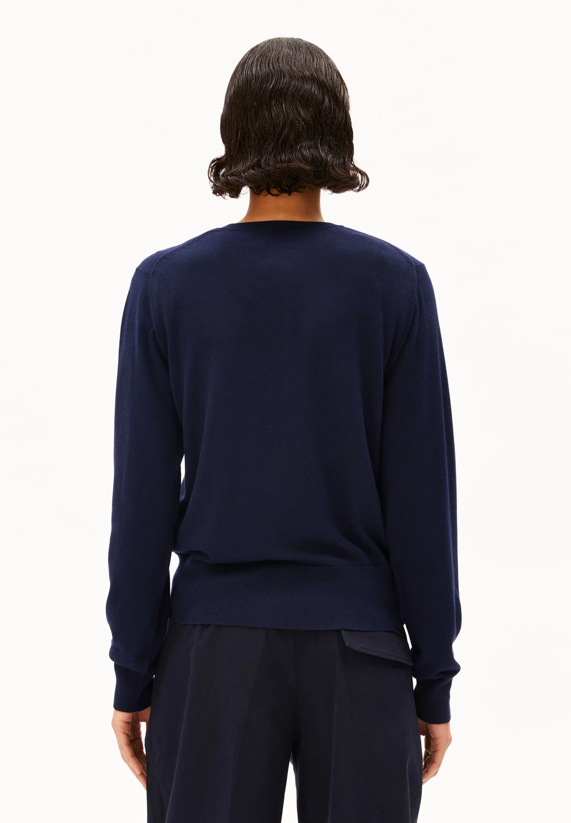 FEINSTRICKCARDIGAN | tinted navy - Image 2