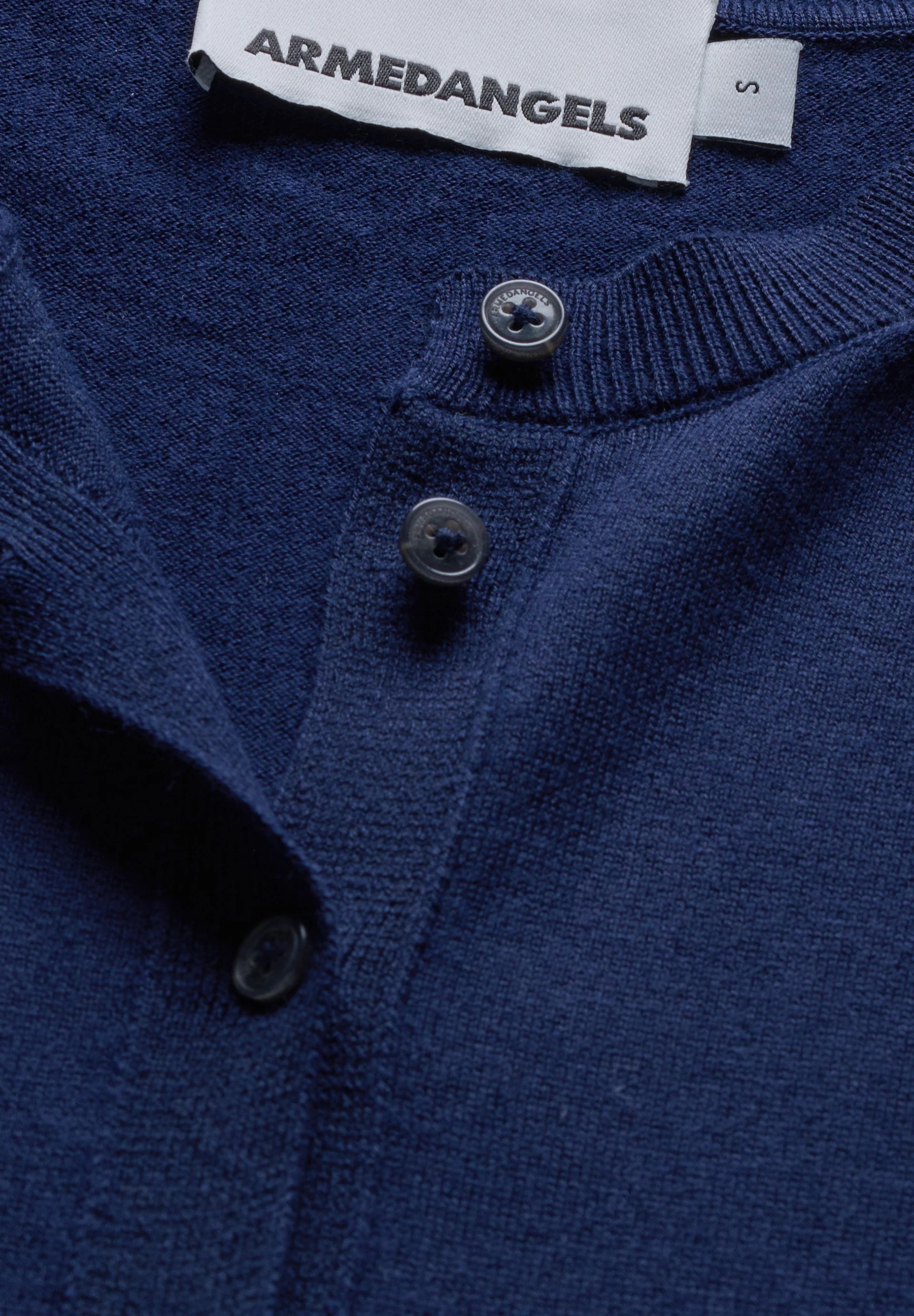 FEINSTRICKCARDIGAN | tinted navy - Image 6