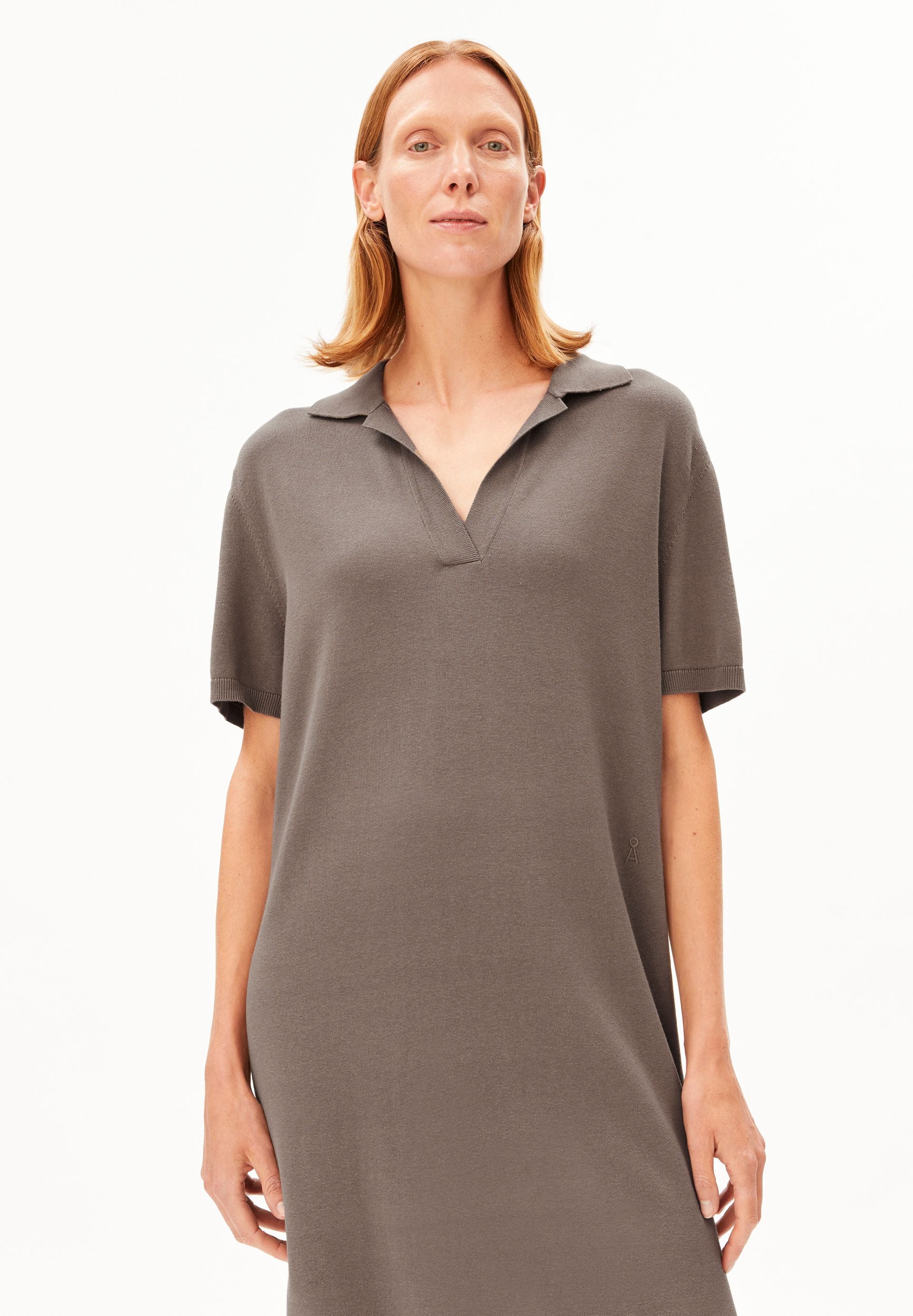 FINE POLO KNIT DRESS - Image 2
