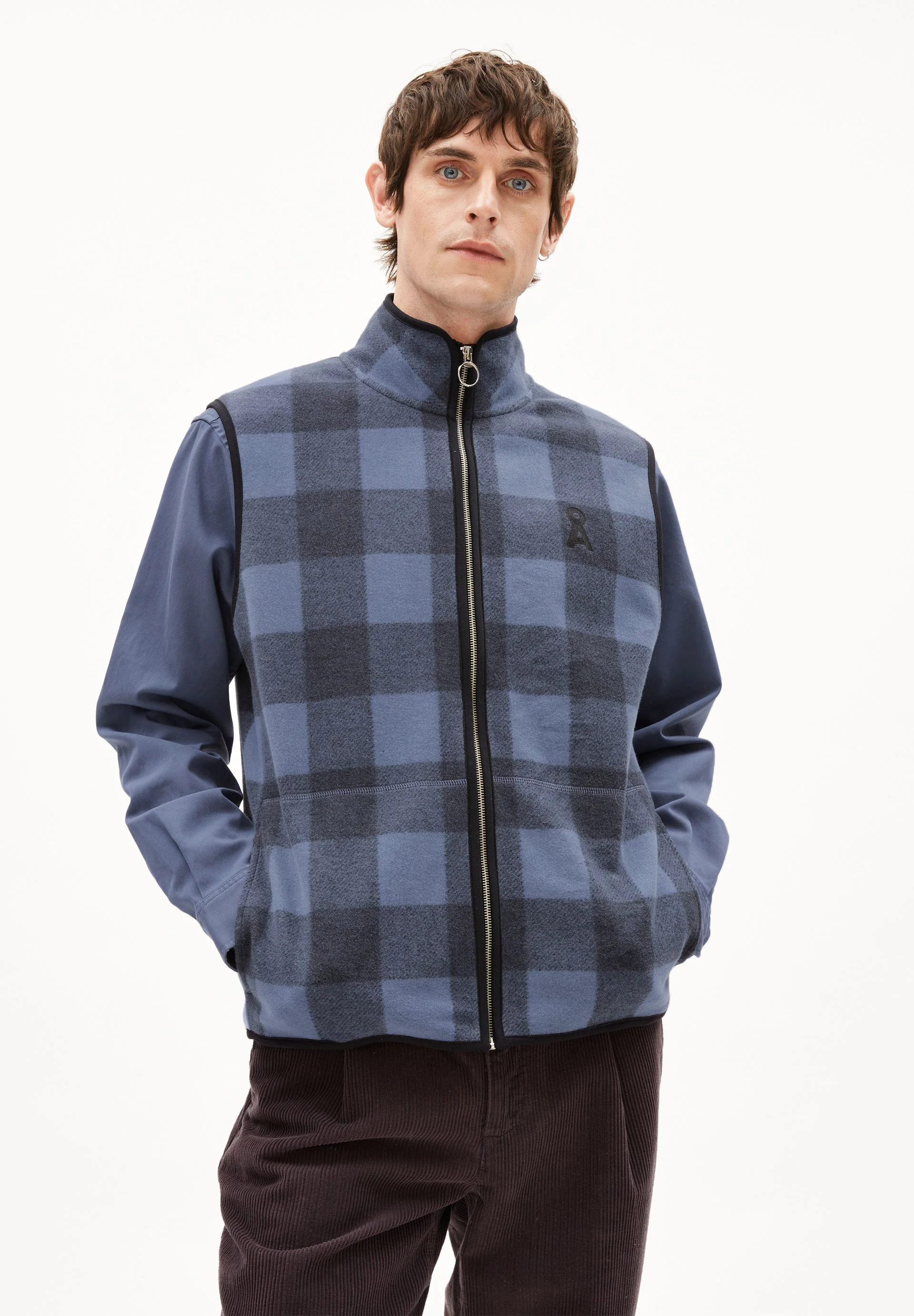 FLAABO MICRO FLEECE VEST | nightshadow