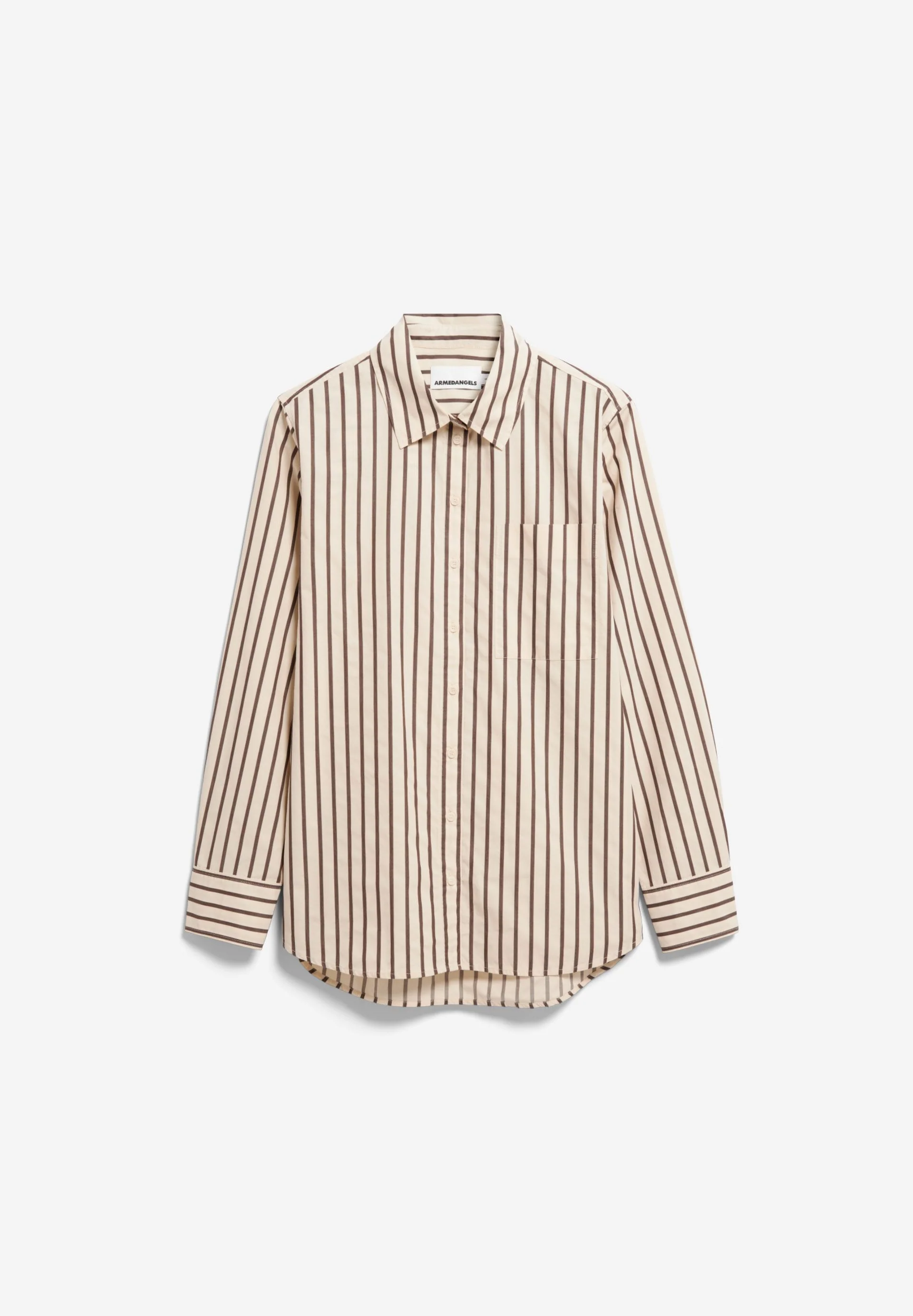 GESTREIFTE WEITE BLUSE