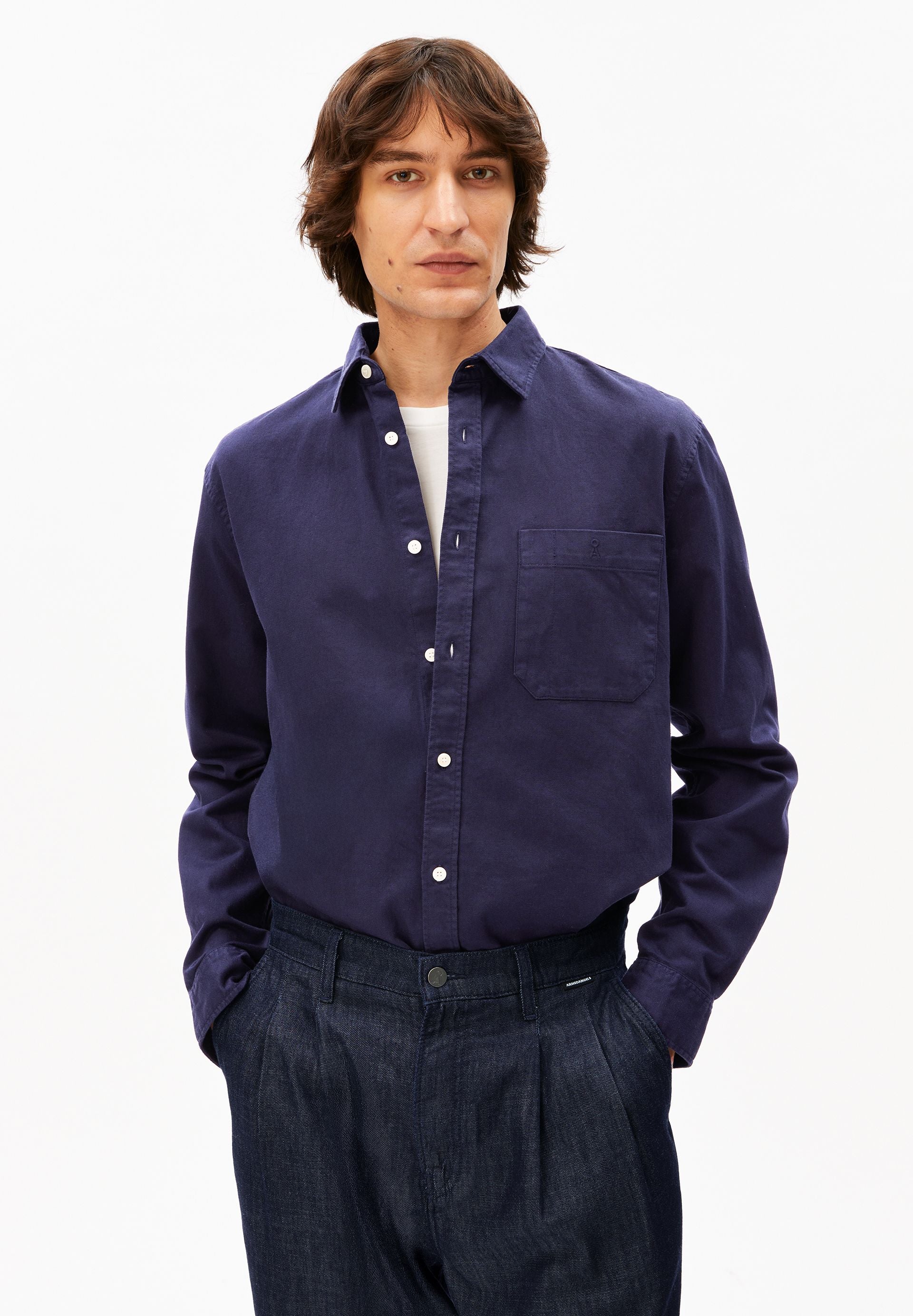 GMT DYE LINO LONGSLEEVE SHIRT - Image 3