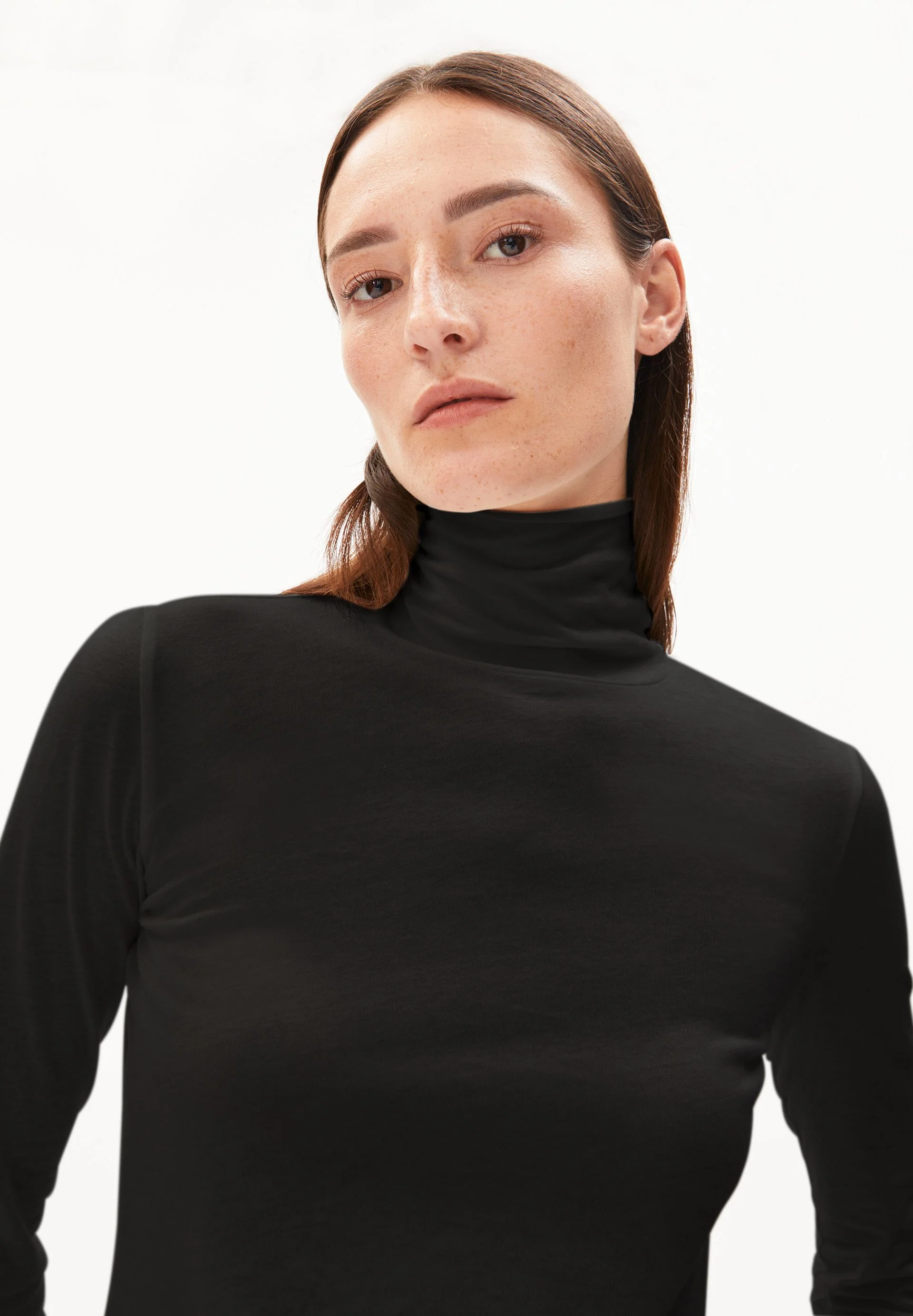 GRAZILIANAA SOFT LANGARMSHIRT | black - Image 3
