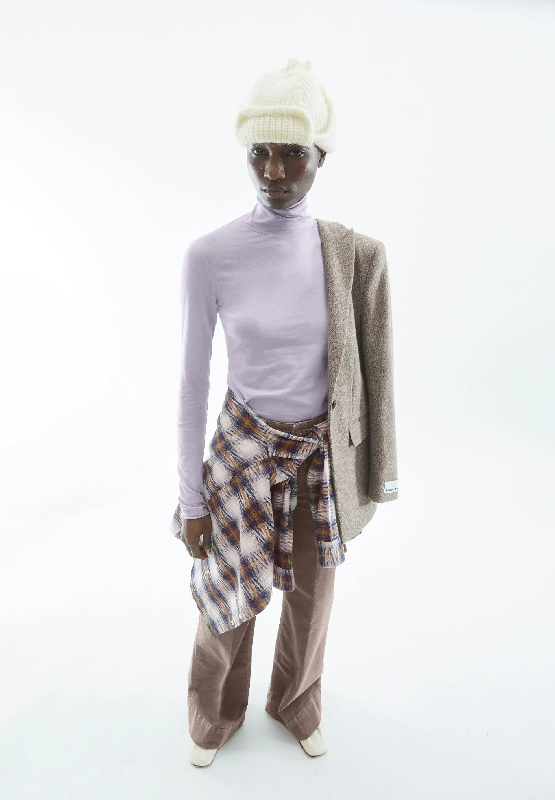 GRAZILIANAA SOFT LANGARMSHIRT | frozen lavender - Image 4