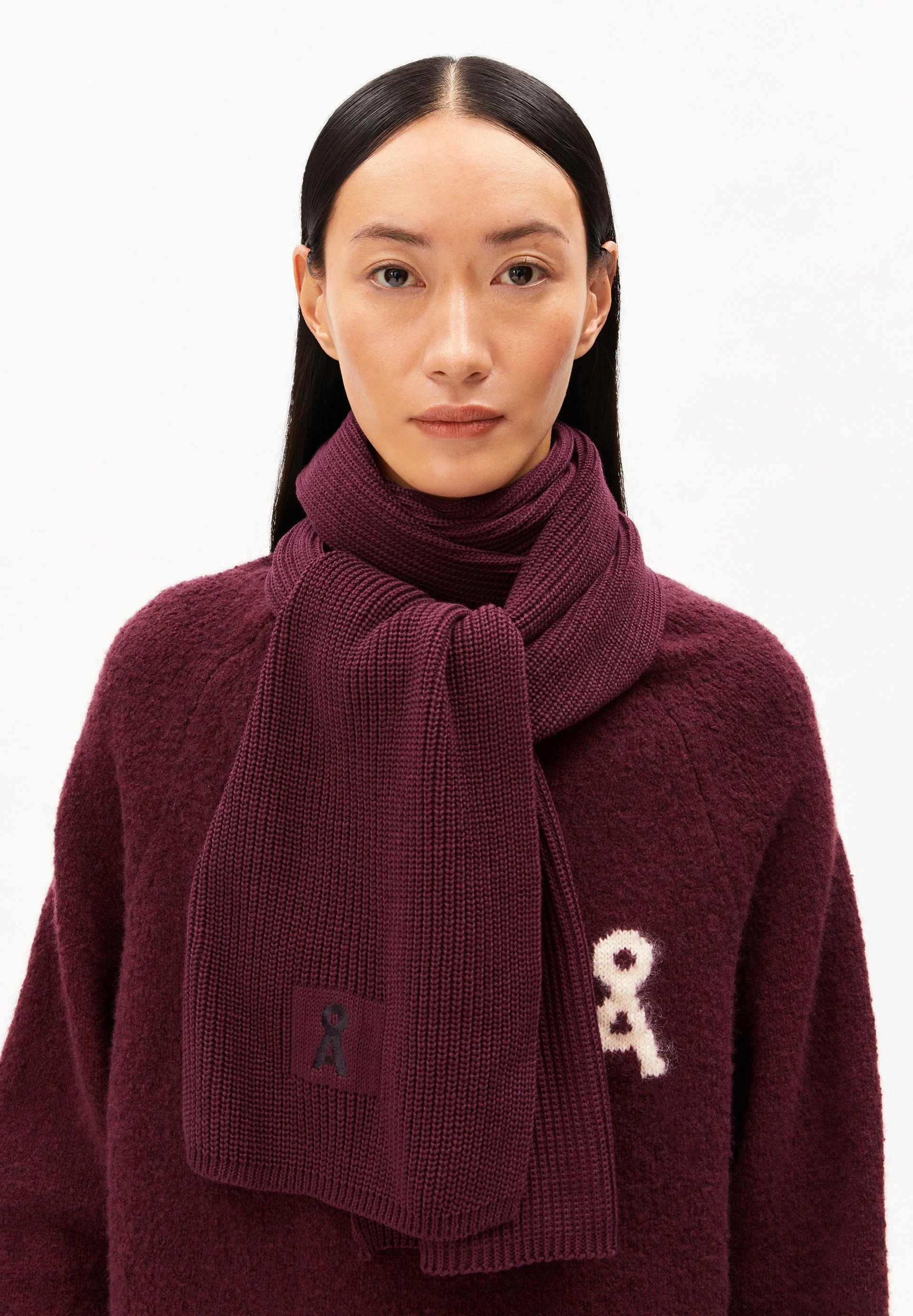 ICONIC Å CLAASAS BAUMWOLLE | dark cranberry