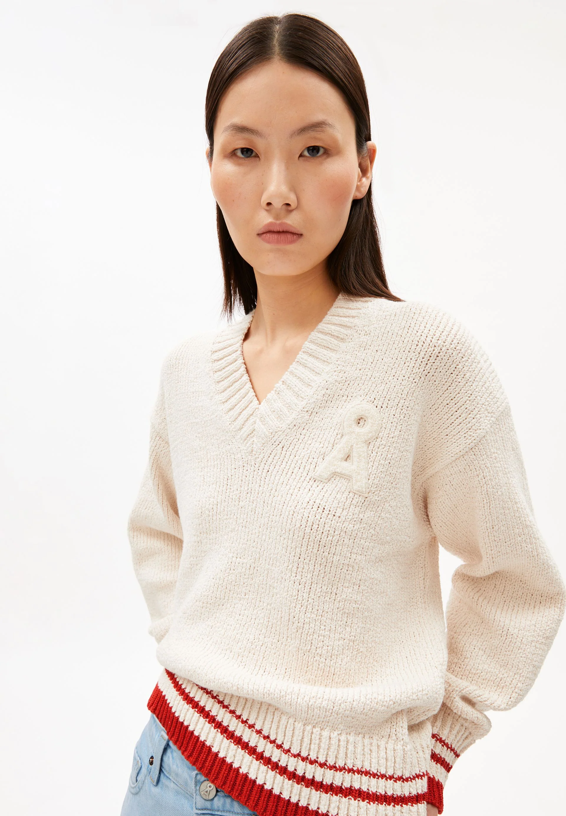 ICONIC Å COLLEGE KNIT SWEATER