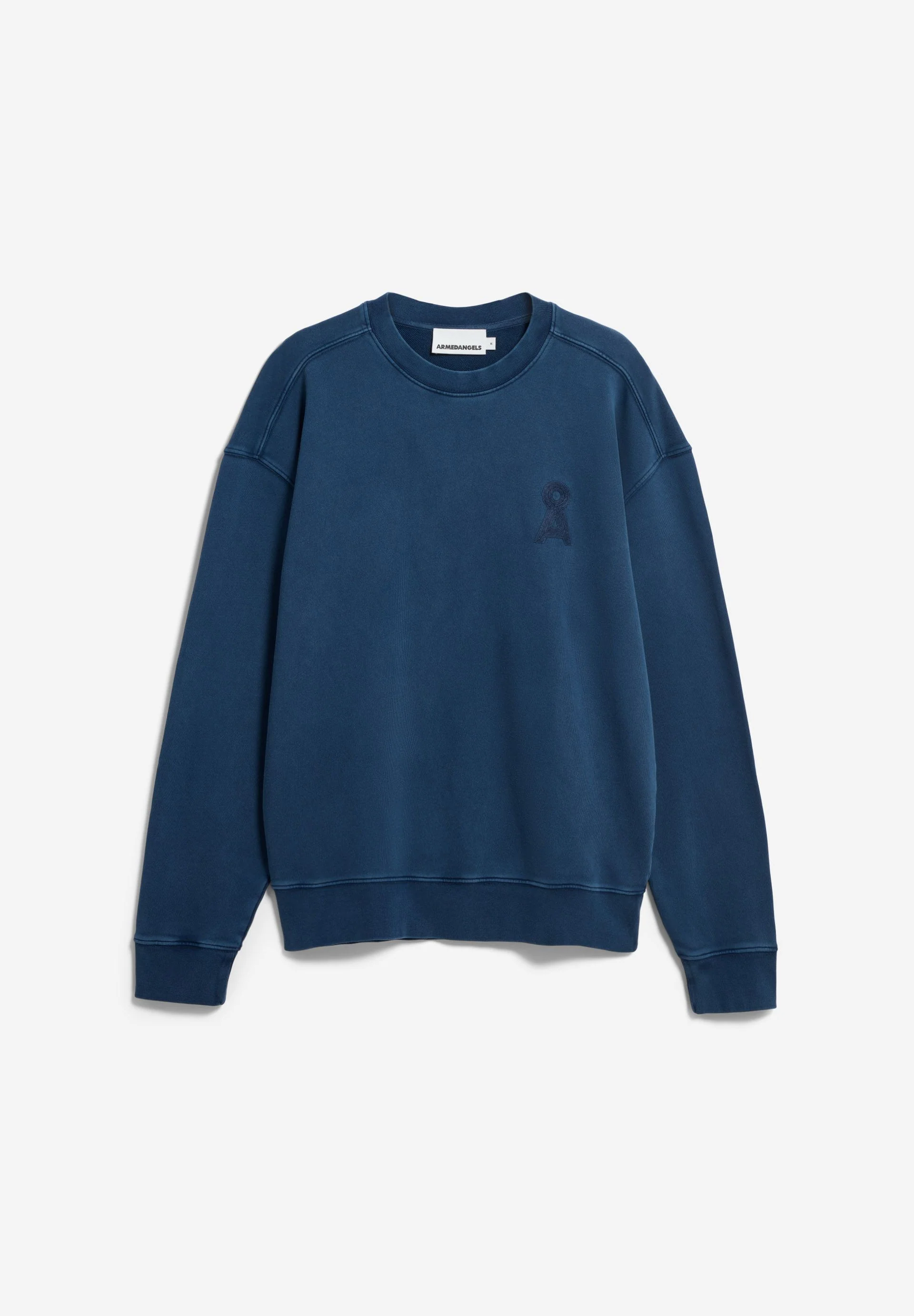 ICONIC Å GMT DYE SWEATSHIRT | tinted navy washed - Image 6