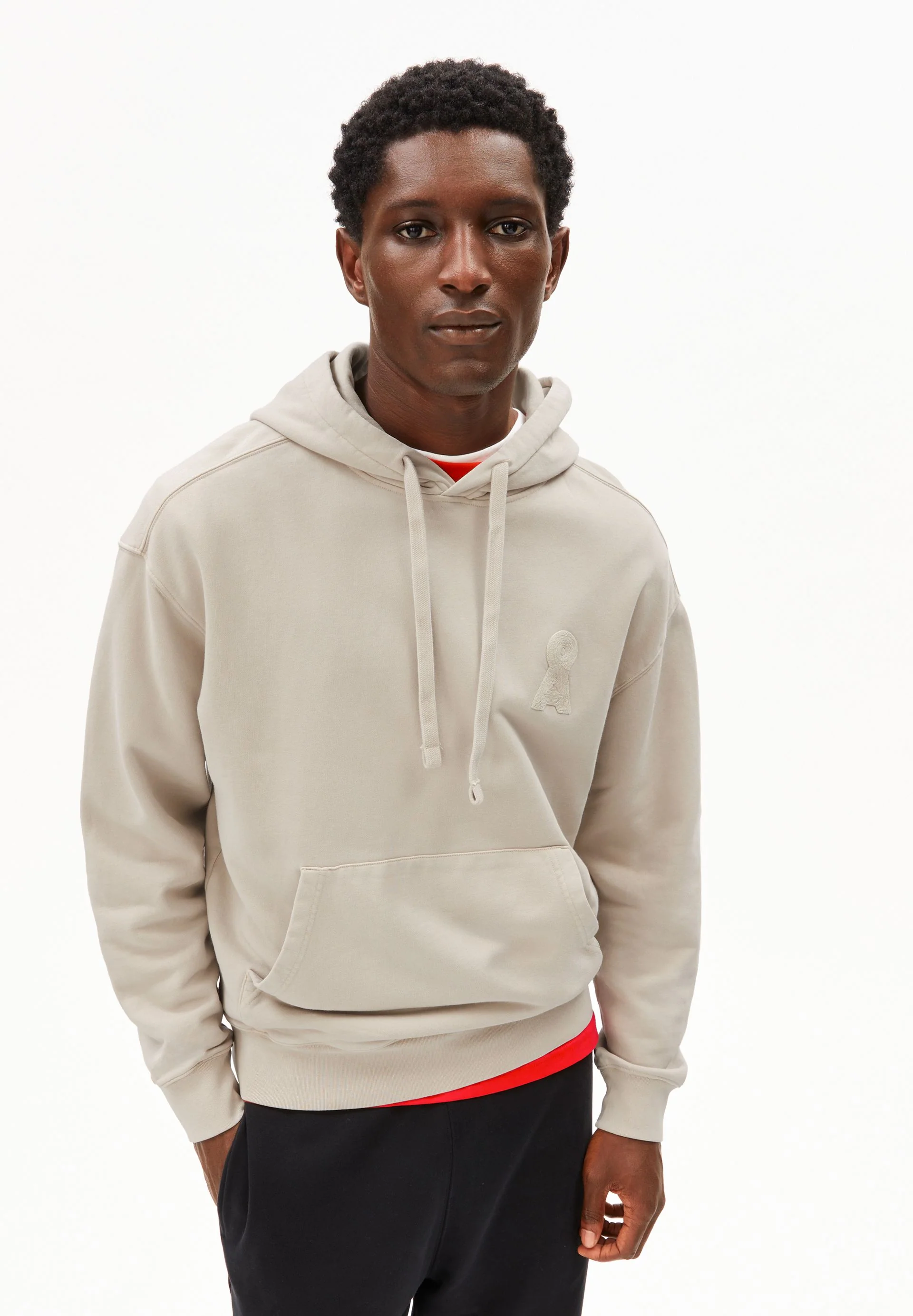 ICONIC Å GMT DYE HOODIE | sand stone washed