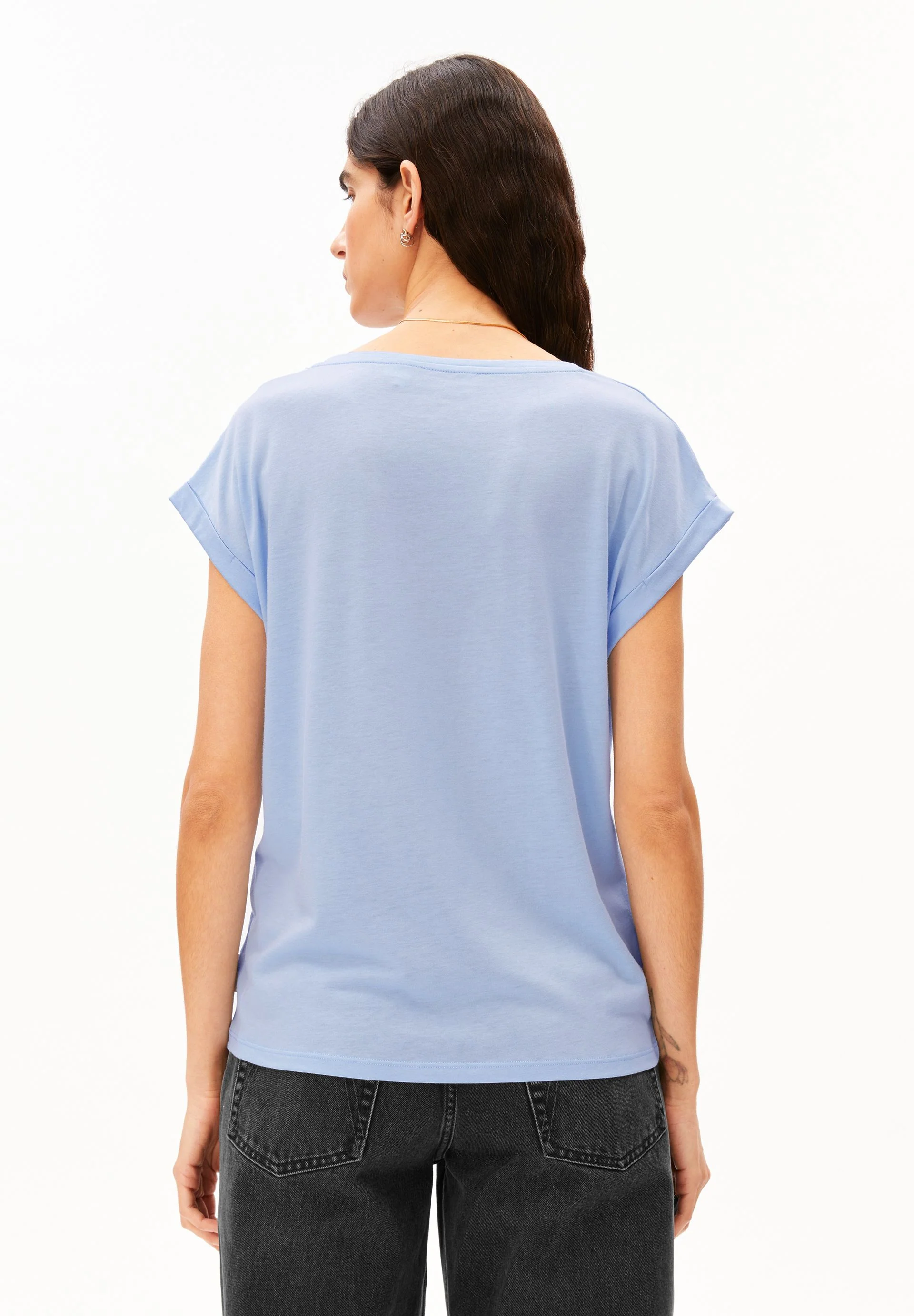 JILAANA T-SHIRT | soft blue - Image 2