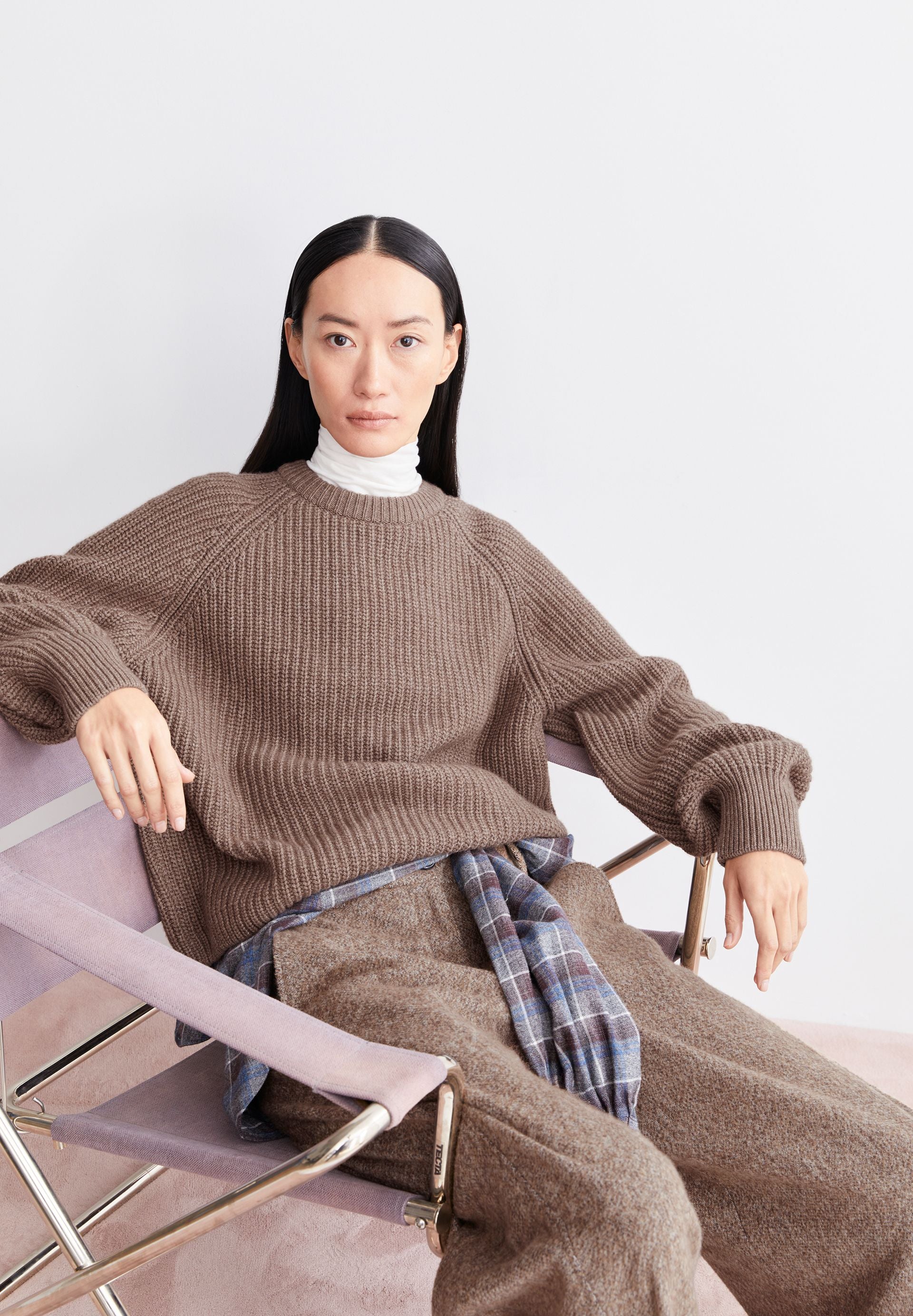 RIPPSTRICKPULLOVER | cinnamon dust melange - Image 4