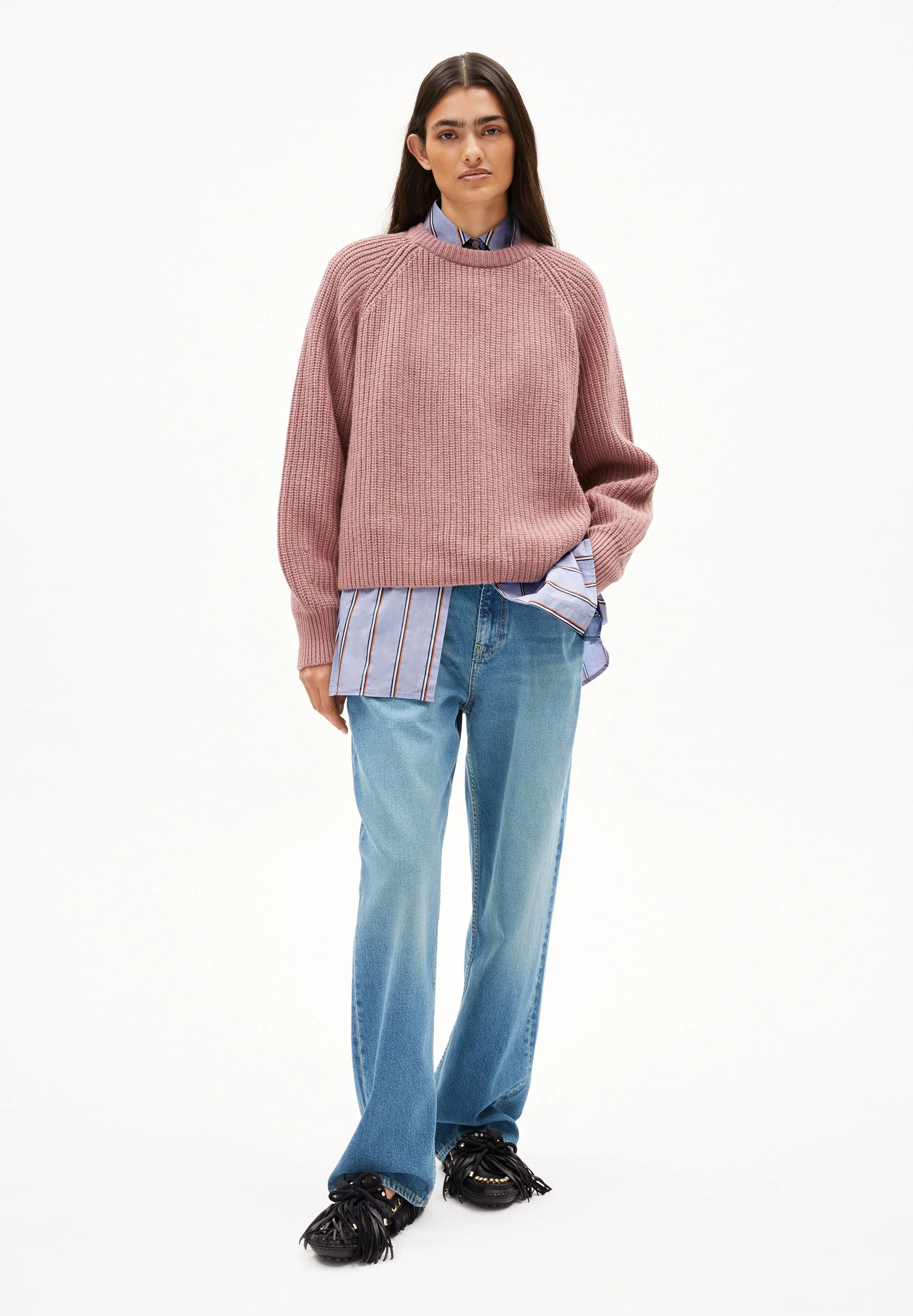 RIPPSTRICKPULLOVER | light berry - Image 5