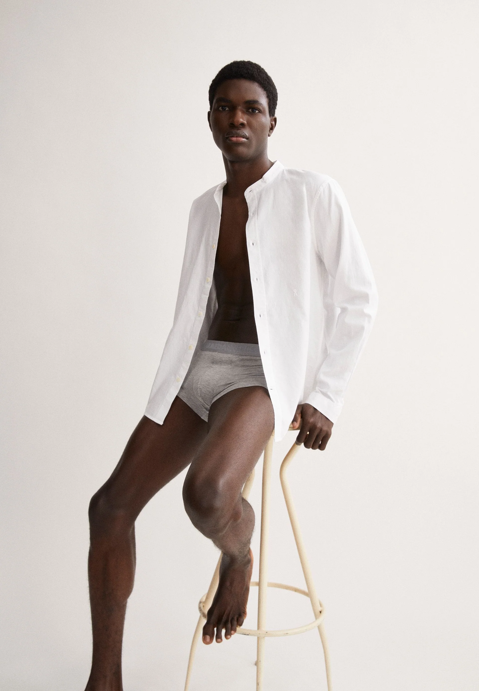 KLAAUS BOXERSHORTS | grey melange - Image 4