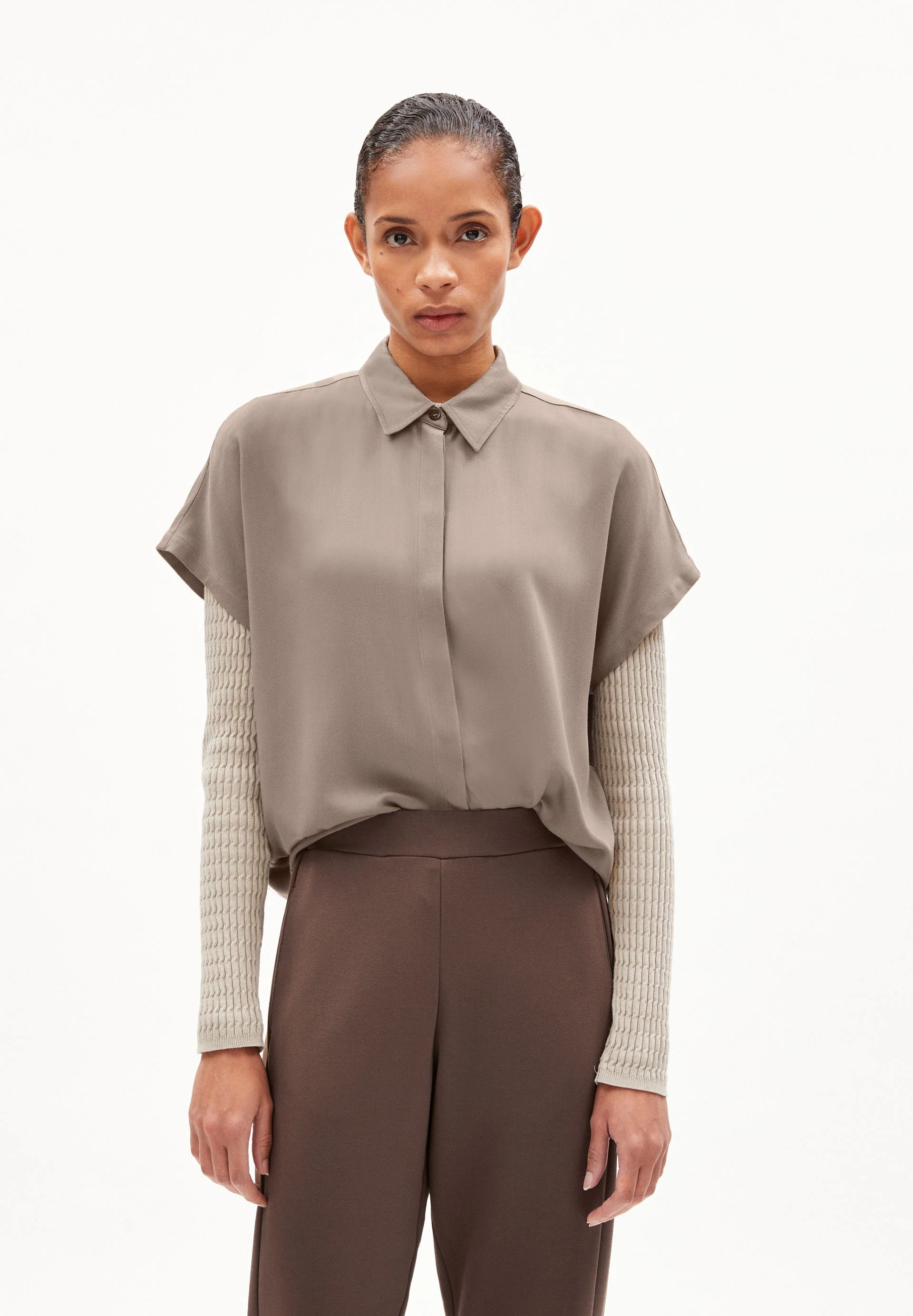 LARISAANA BLUSE | muddy water