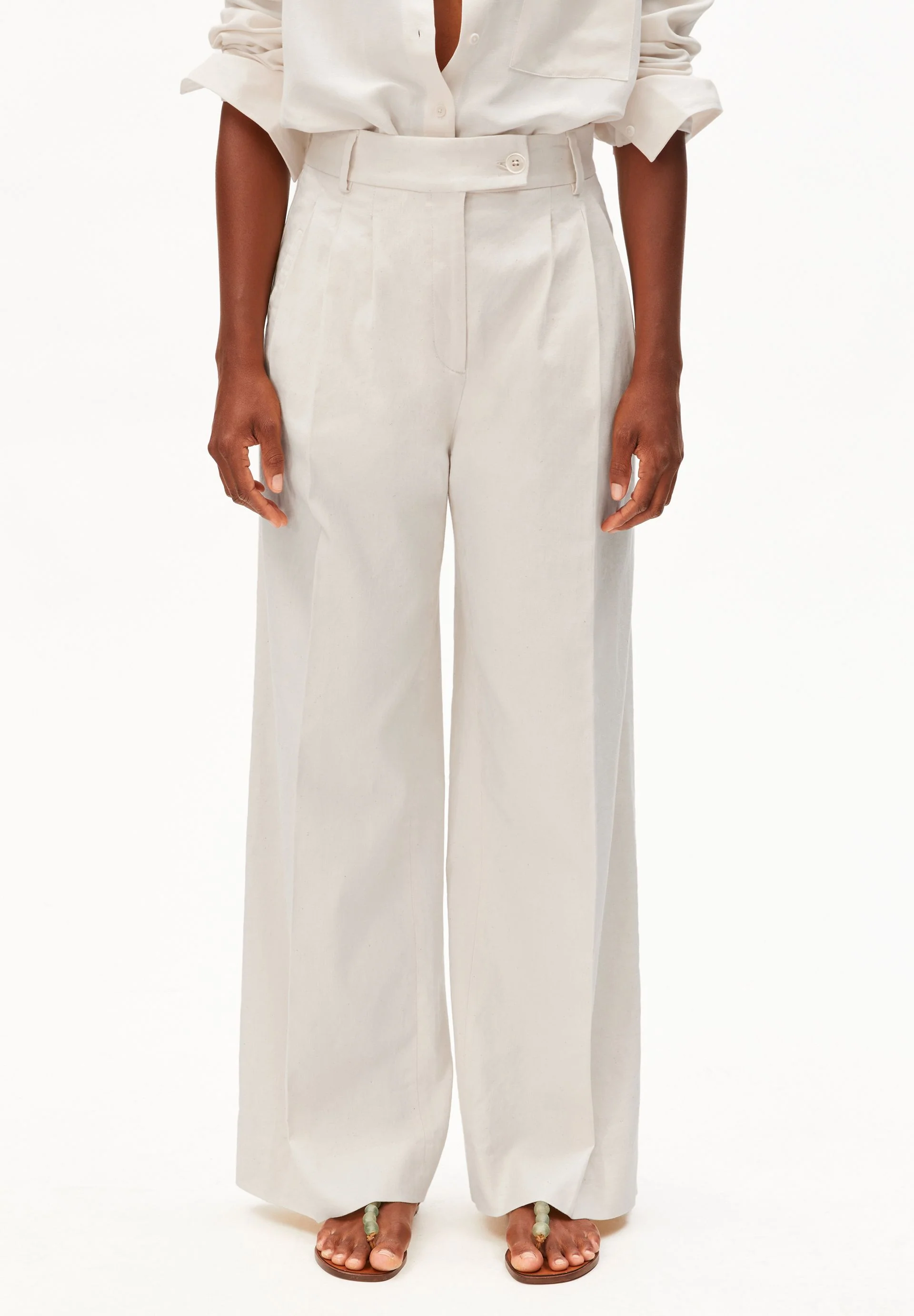 LEINEN-MIX KAAYUA HOSE | undyed