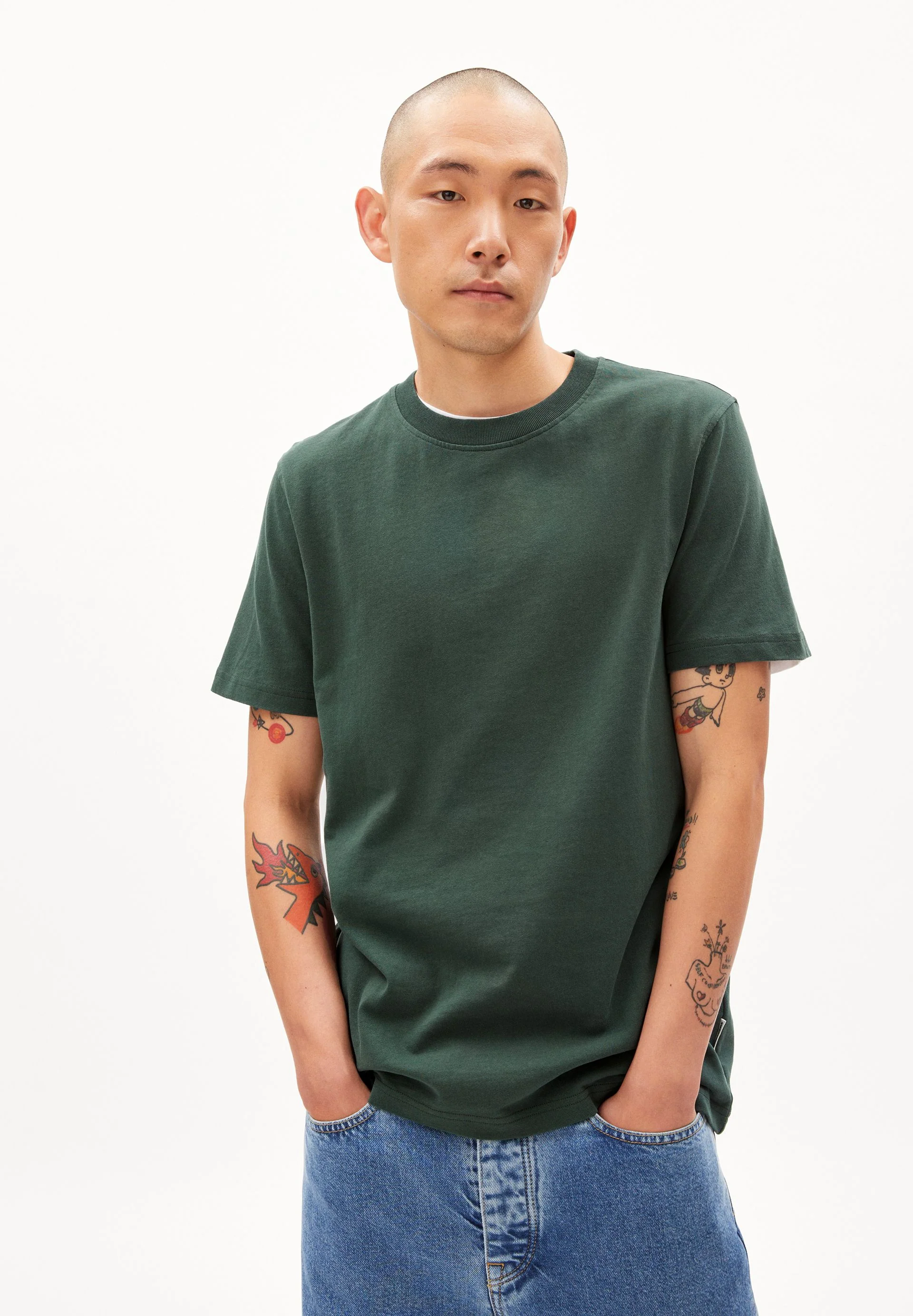 MAARKOS T-SHIRT | boreal green