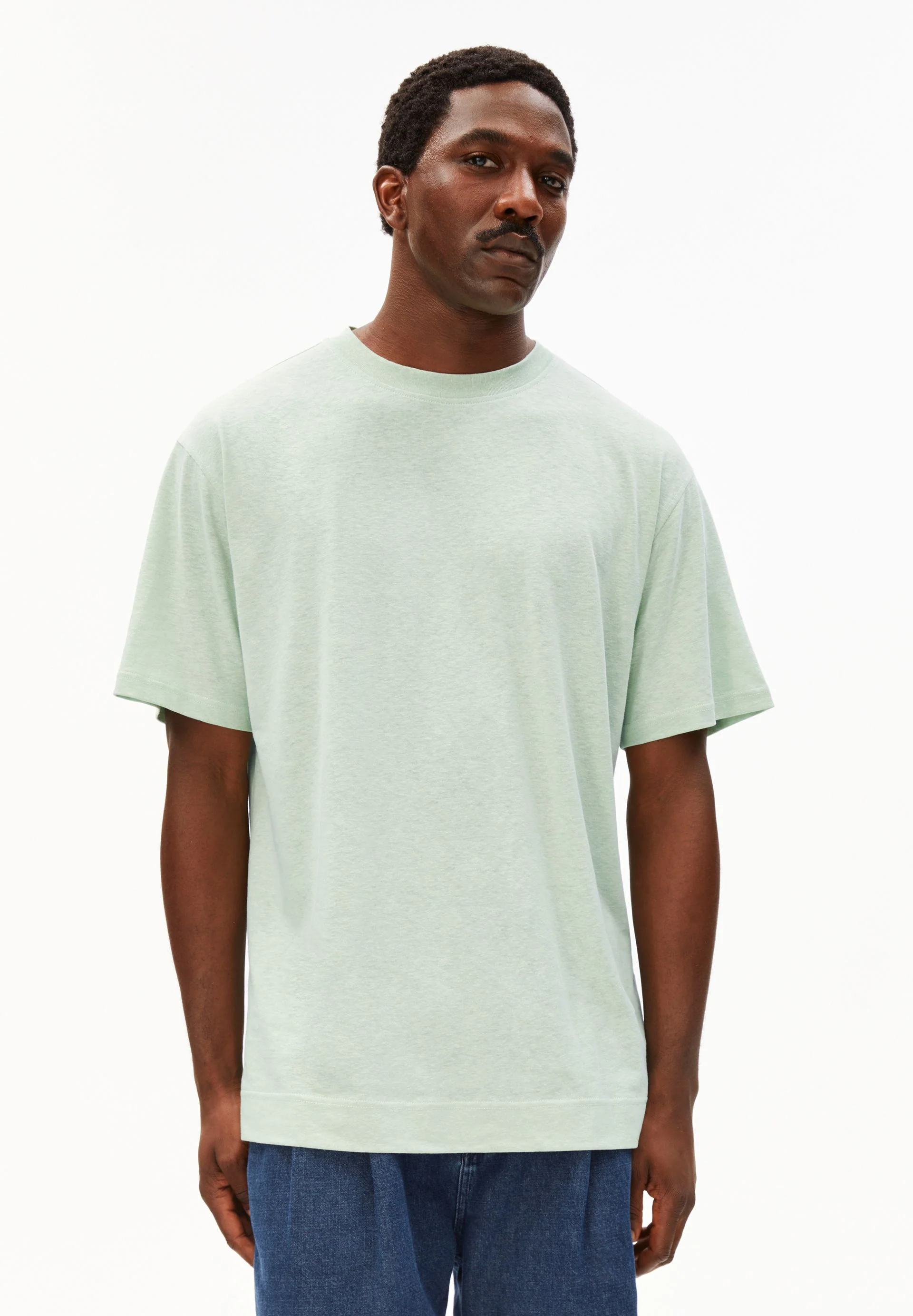 MAARKOS LINEN BLEND T-SHIRT - Image 4