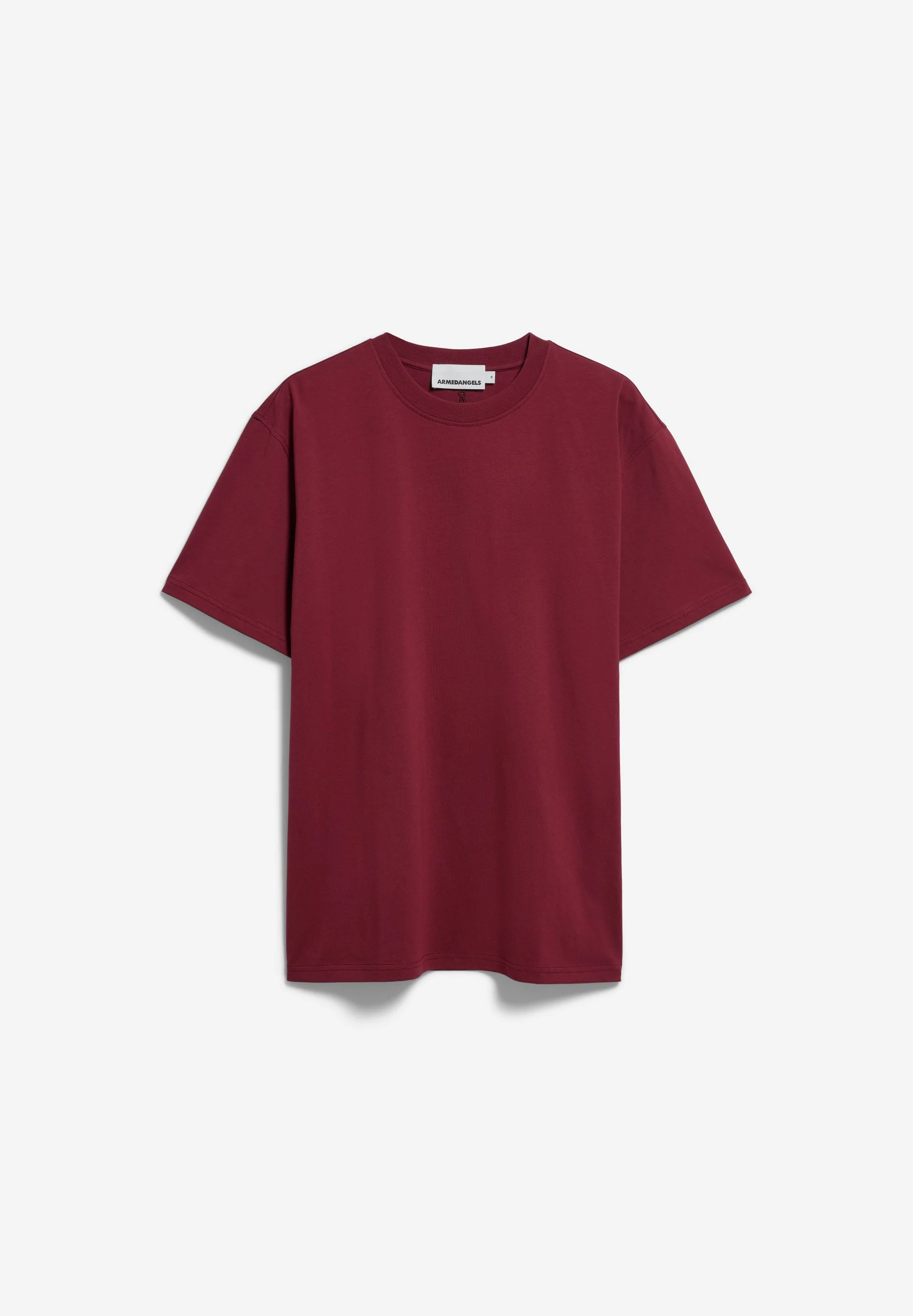 MAARKOS MID WEIGHT T-SHIRT | velvet red