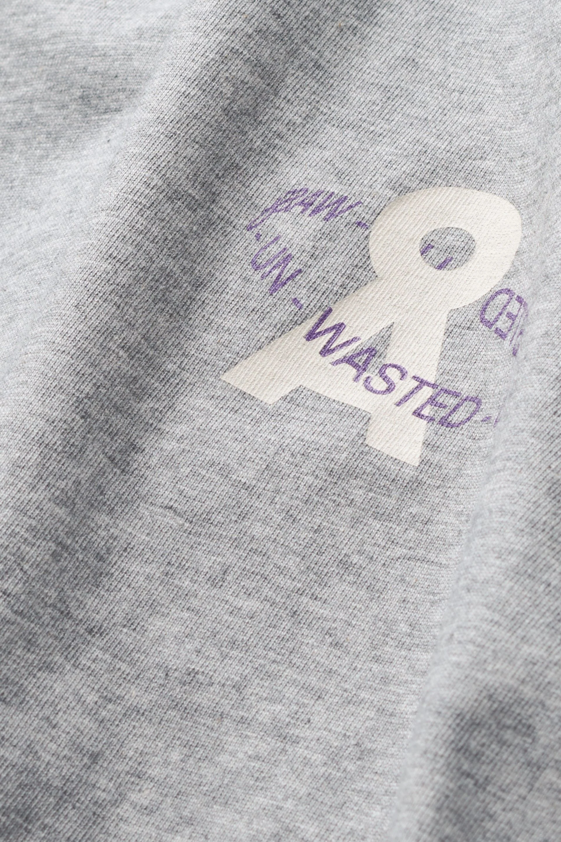 MAARKOS UN-WASTED T-SHIRT | silver melange - Image 6