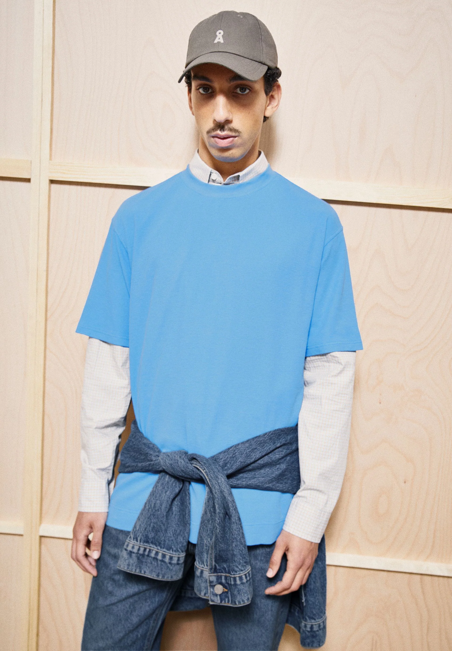 MAARKOS WAFFLE T-SHIRT | skylight - Image 4