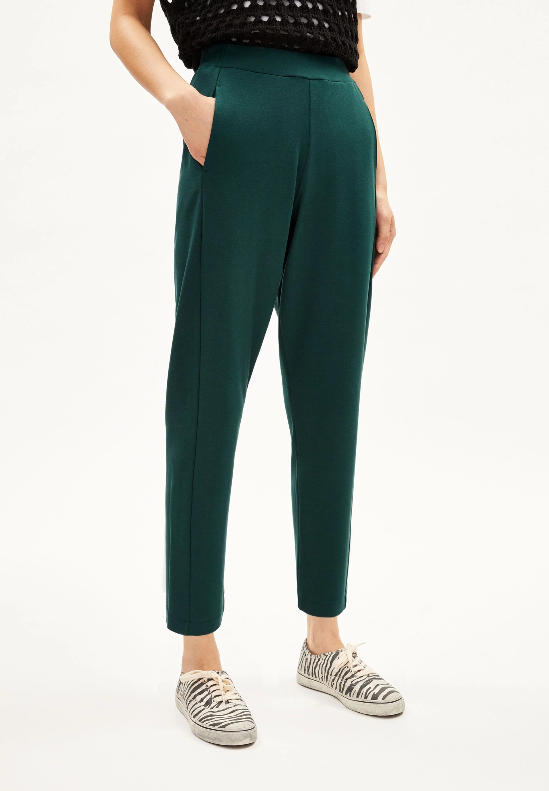 MAGDAALENA JERSEYHOSE | teal stone