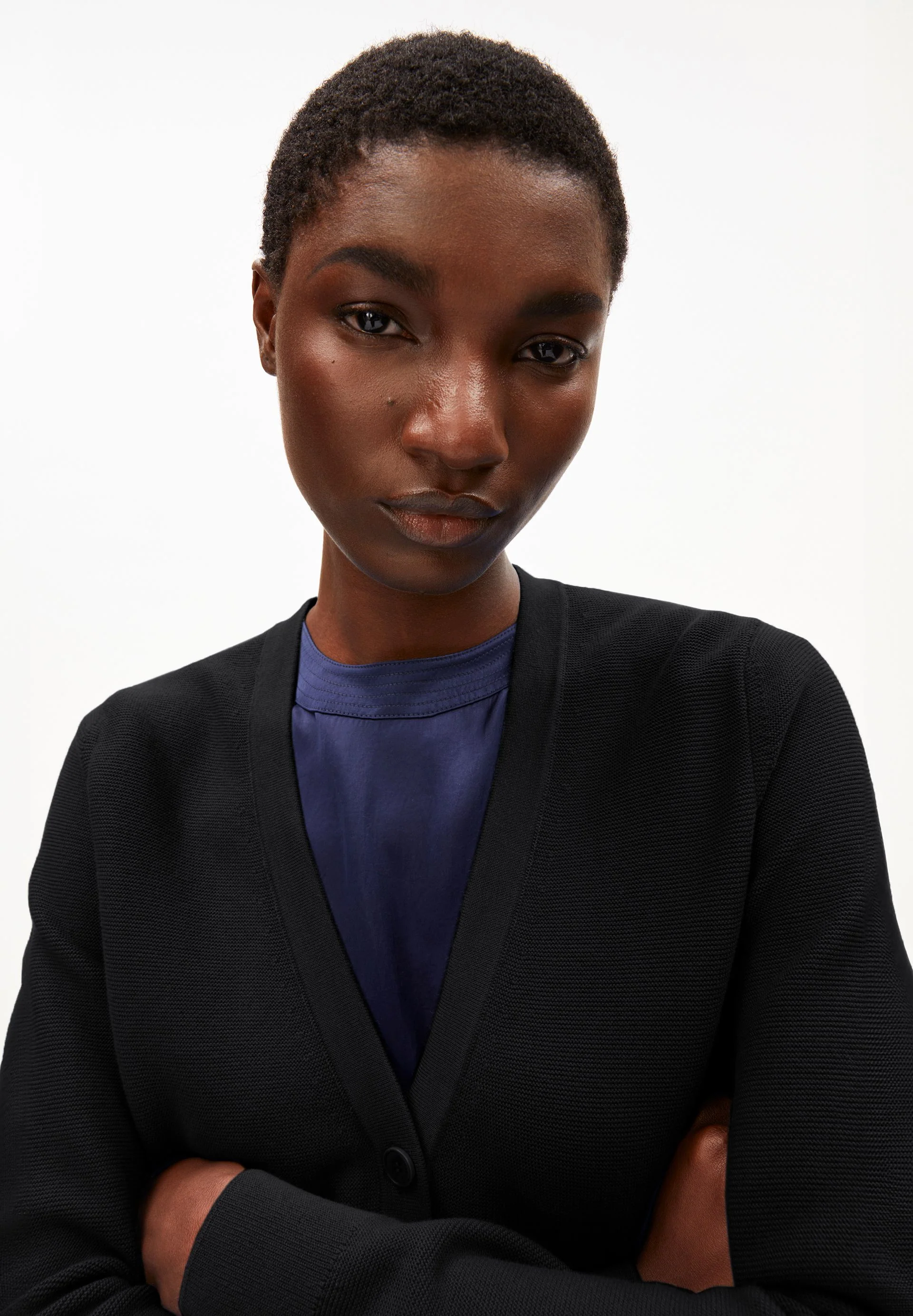 MENAAL LINKS LINKS CARDIGAN | black - Image 3