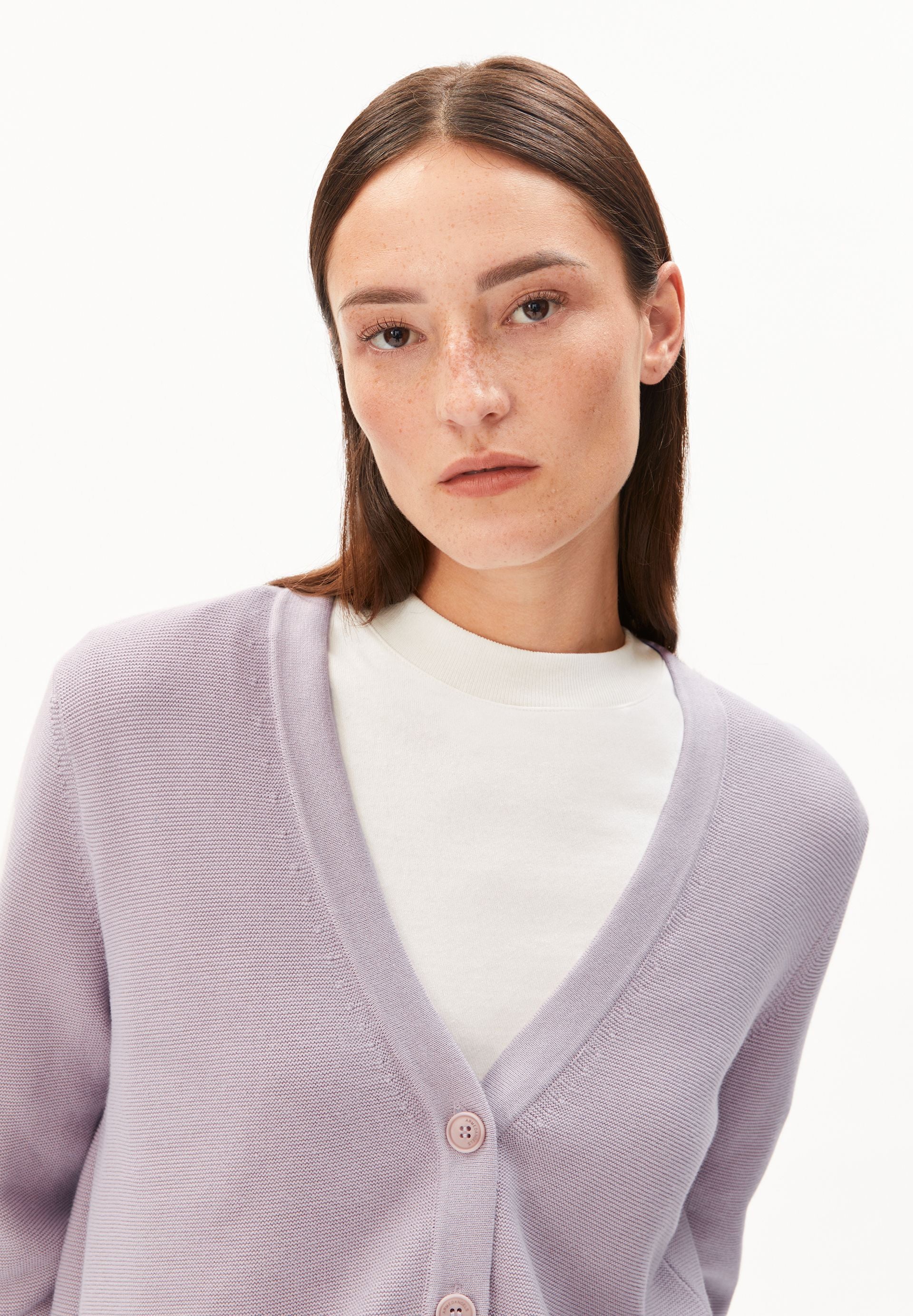 MENAAL LINKS LINKS CARDIGAN | ice grape - Image 3