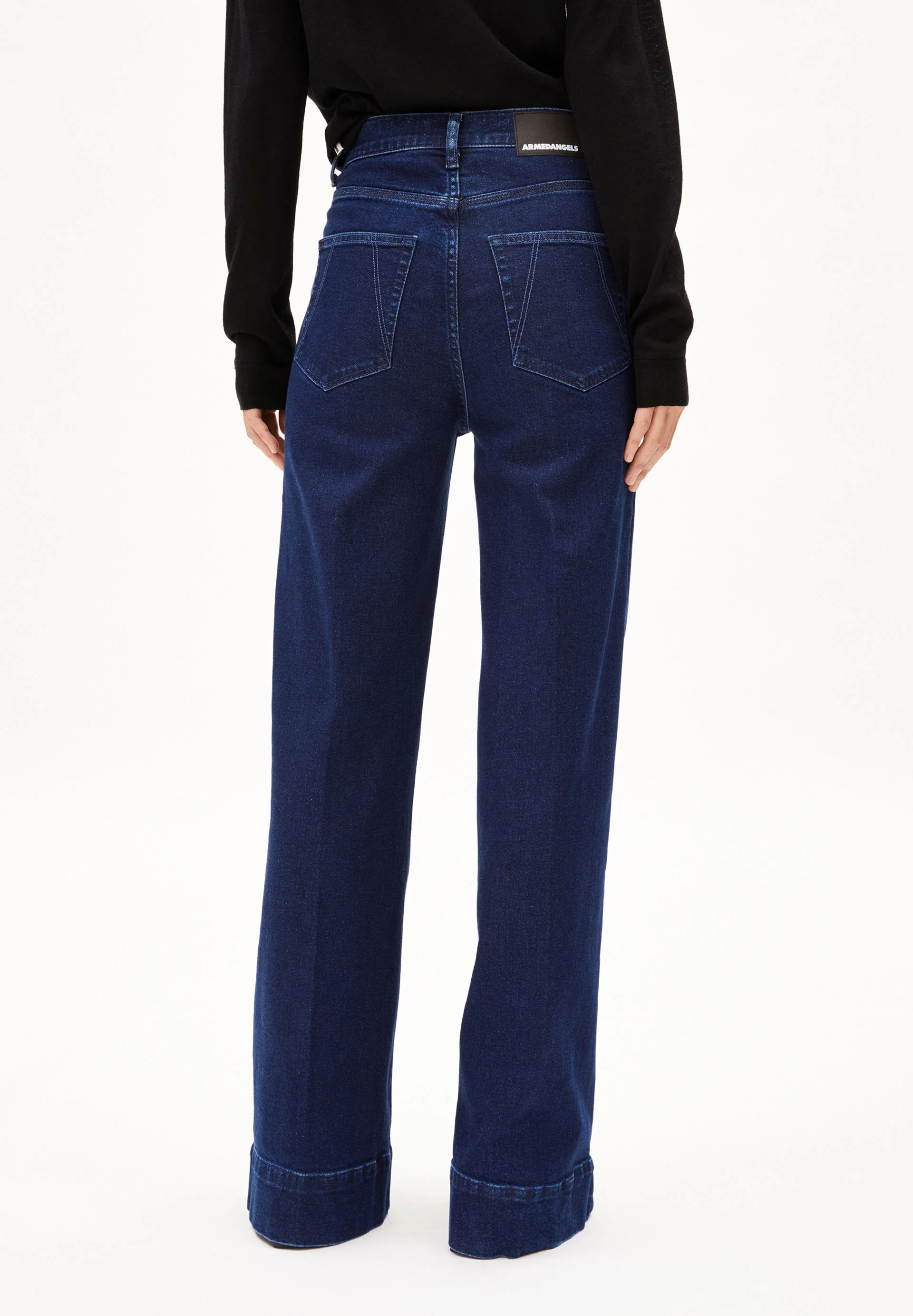 MURLIAA HIGH WAIST WIDE JEANS | polar - Image 2