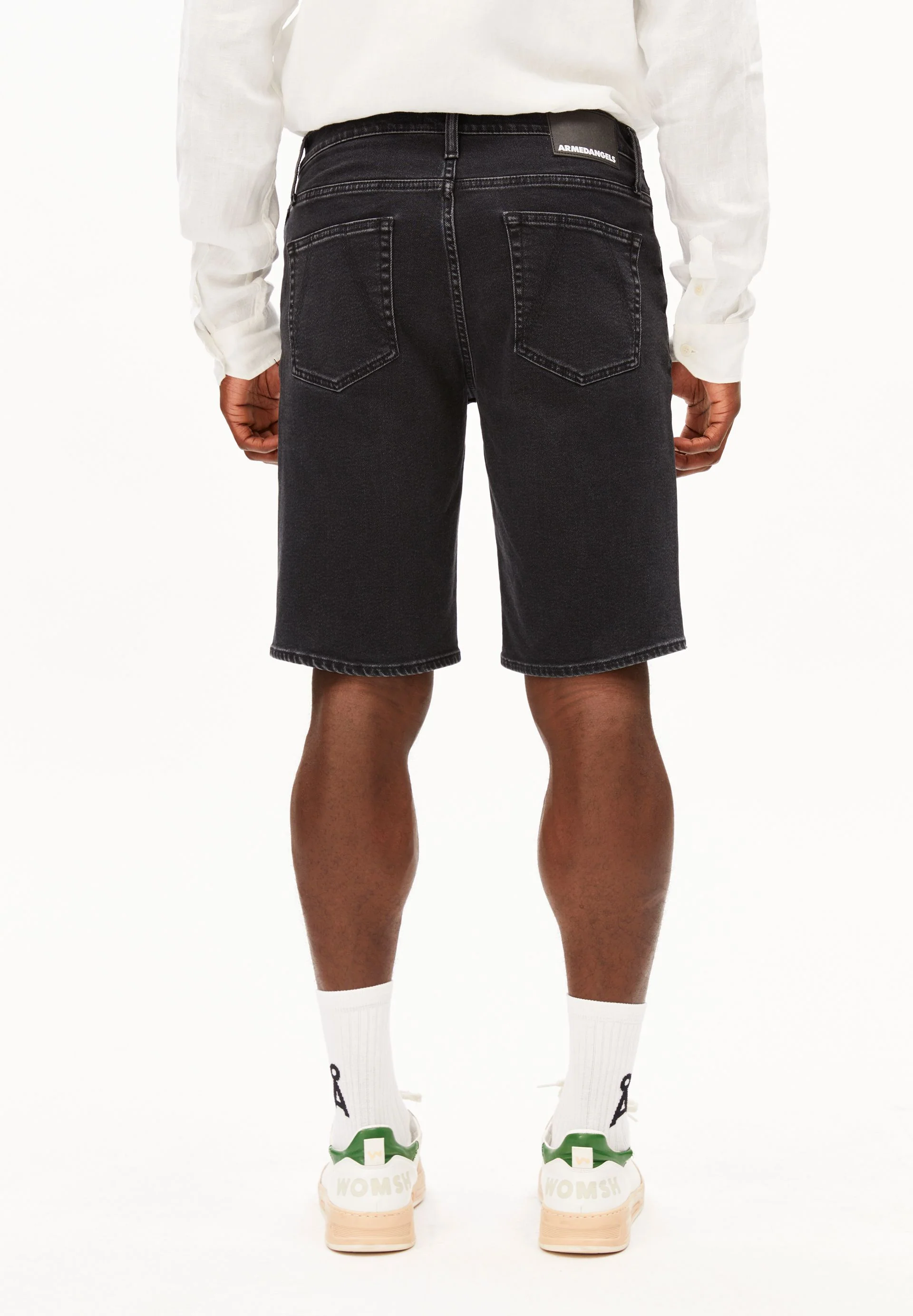NAAILO JEANS-SHORTS | black washed authentic - Image 2