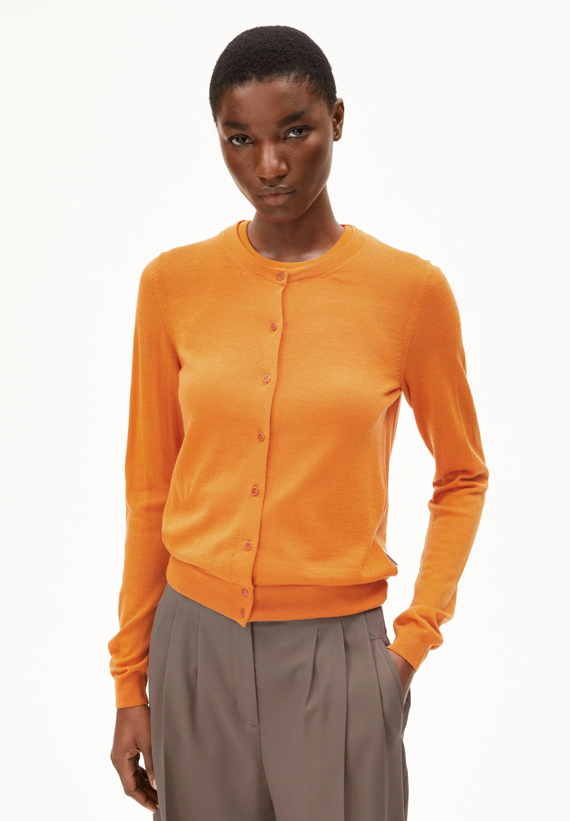 OPHALIAA MERINO STRICKJACKE | amberglow