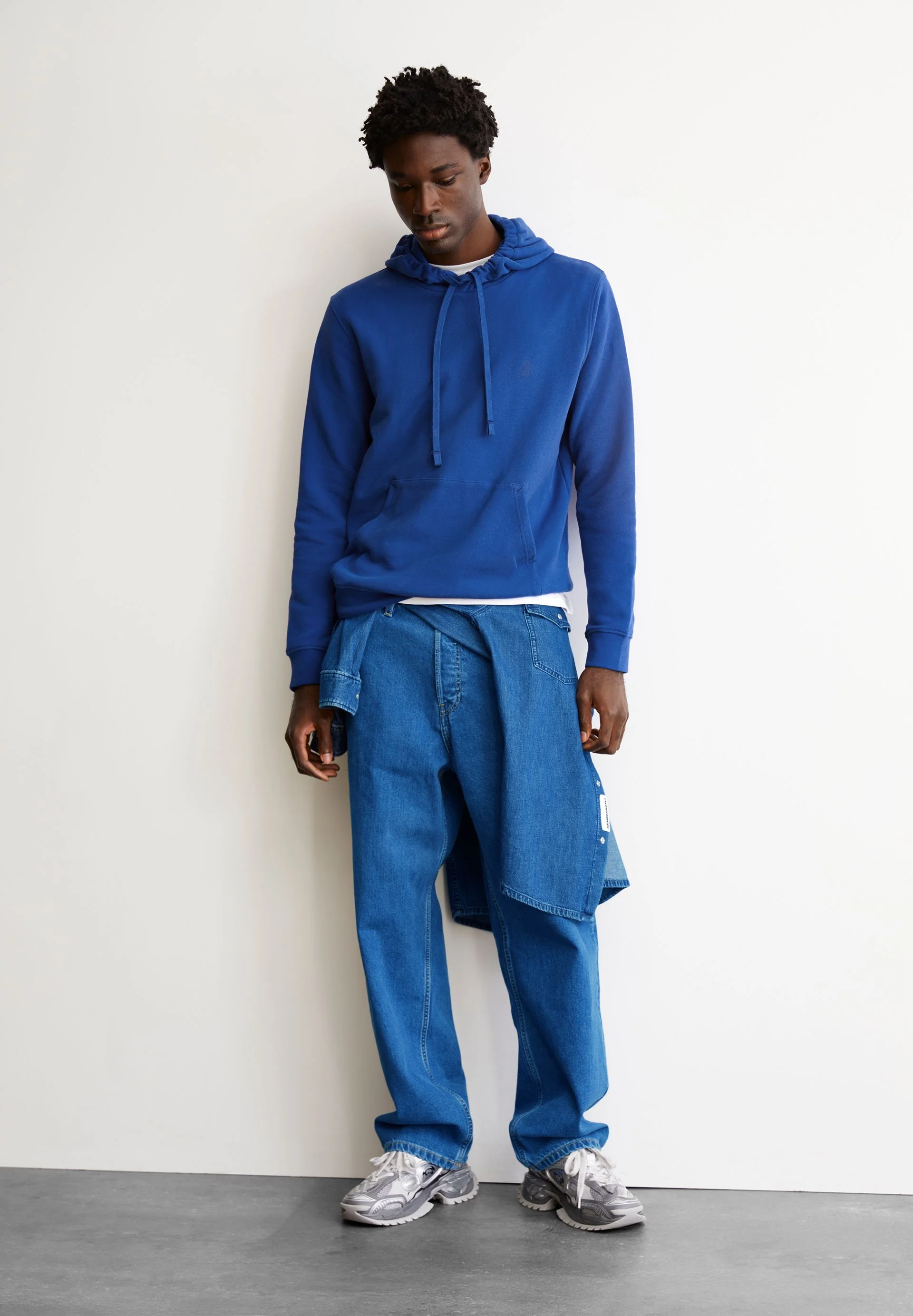 PAARLO FLEECE HOODIE | dark morning - Image 4