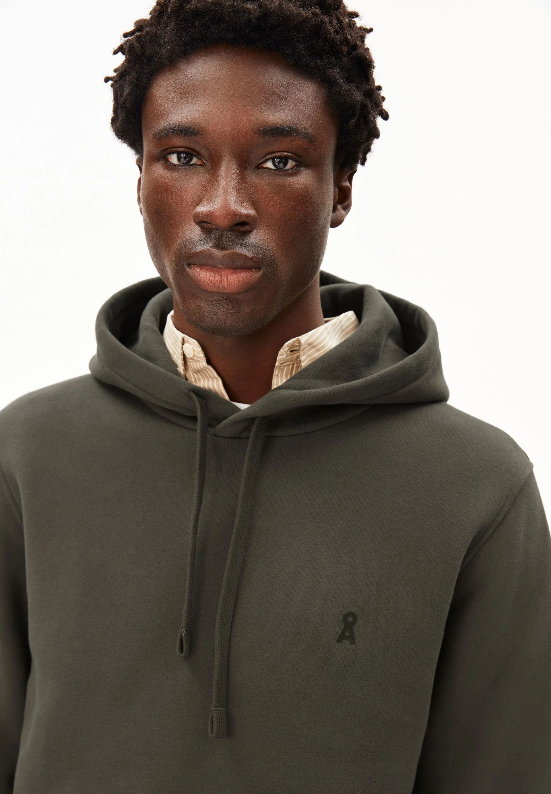 PAARLO FLEECE HOODIE | forest pine - Image 3