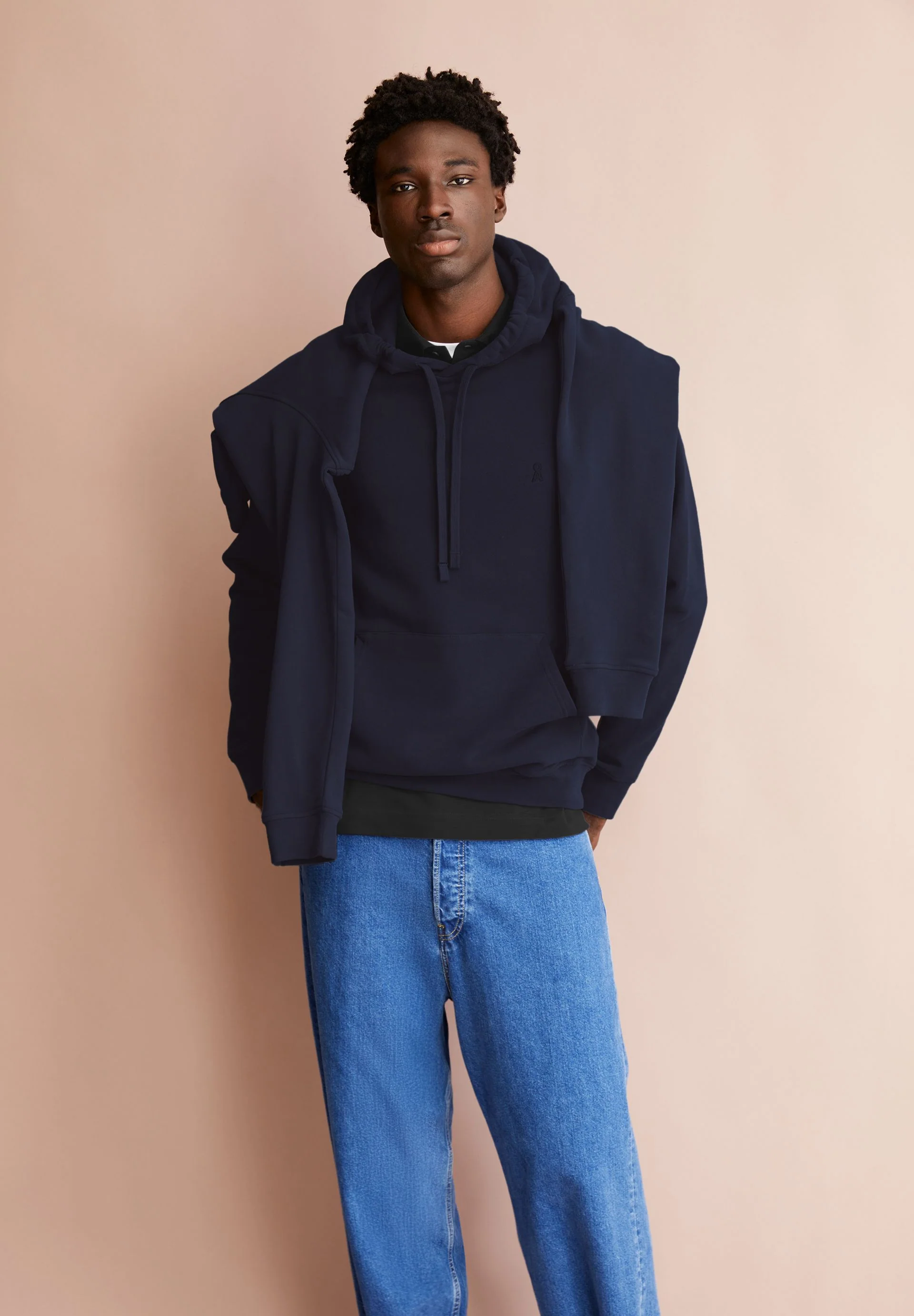 PAARLO FLEECE HOODIE | night sky - Image 4