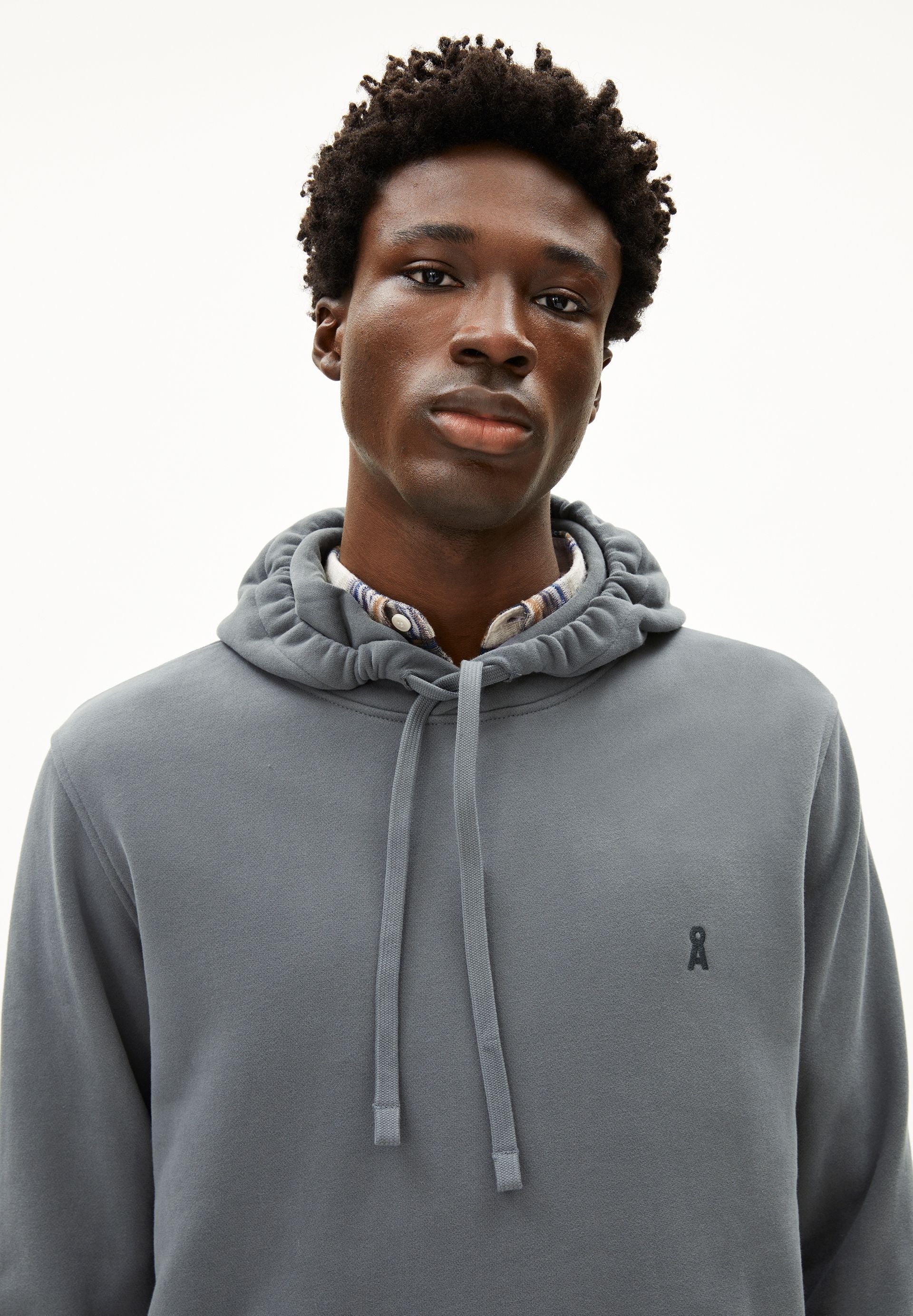 PAARLO LOOP HOODIE | space steel - Image 3
