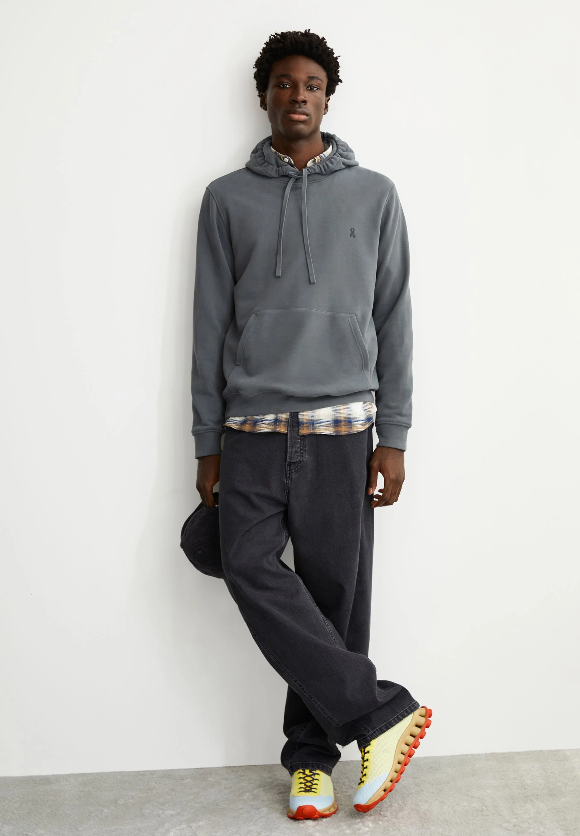 PAARLO LOOP HOODIE | space steel - Image 4