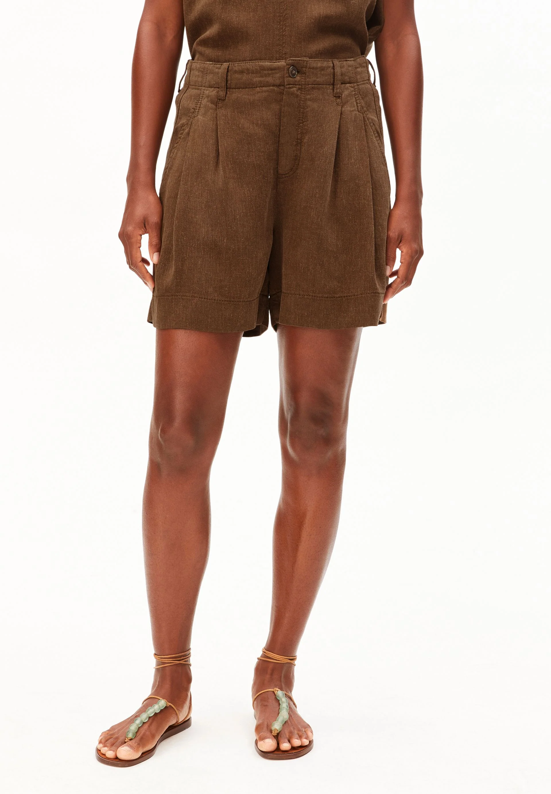 PIÑAYARN® MIX GMT DYE SHORTS | dried palm