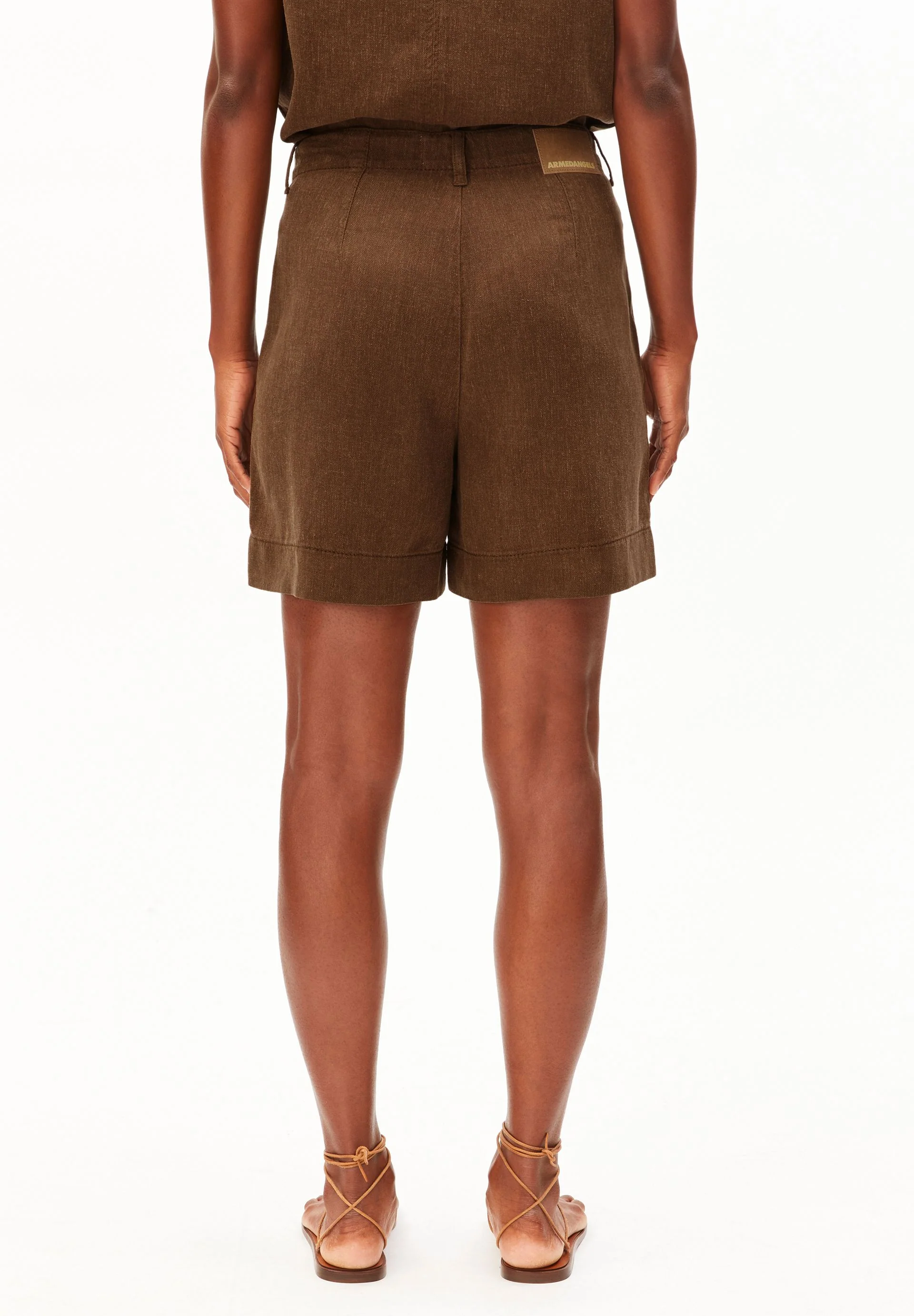 PIÑAYARN® MIX GMT DYE SHORTS | dried palm - Image 2